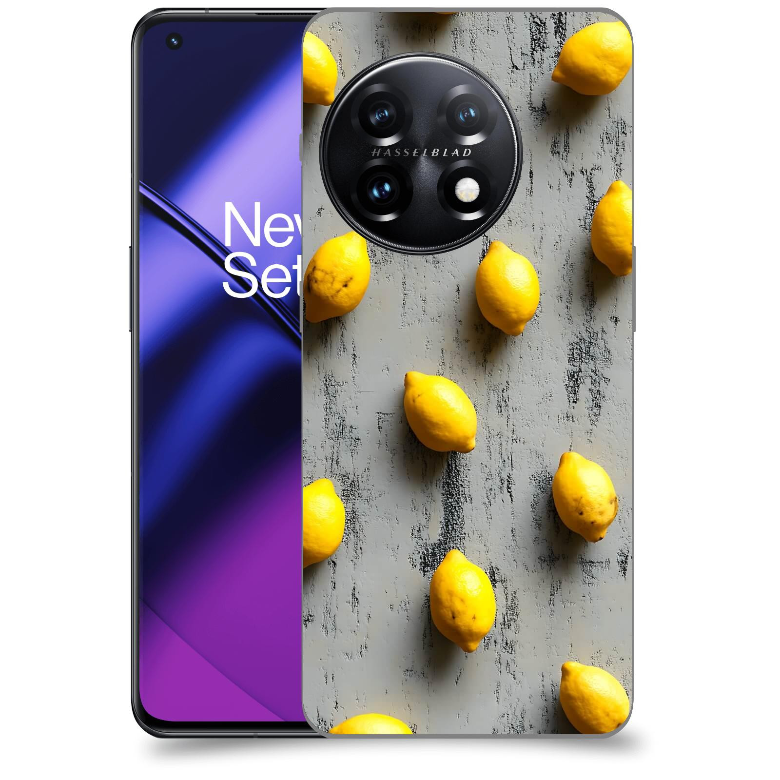 ACOVER Kryt na mobil OnePlus 11 5G - Citrusová harmonie