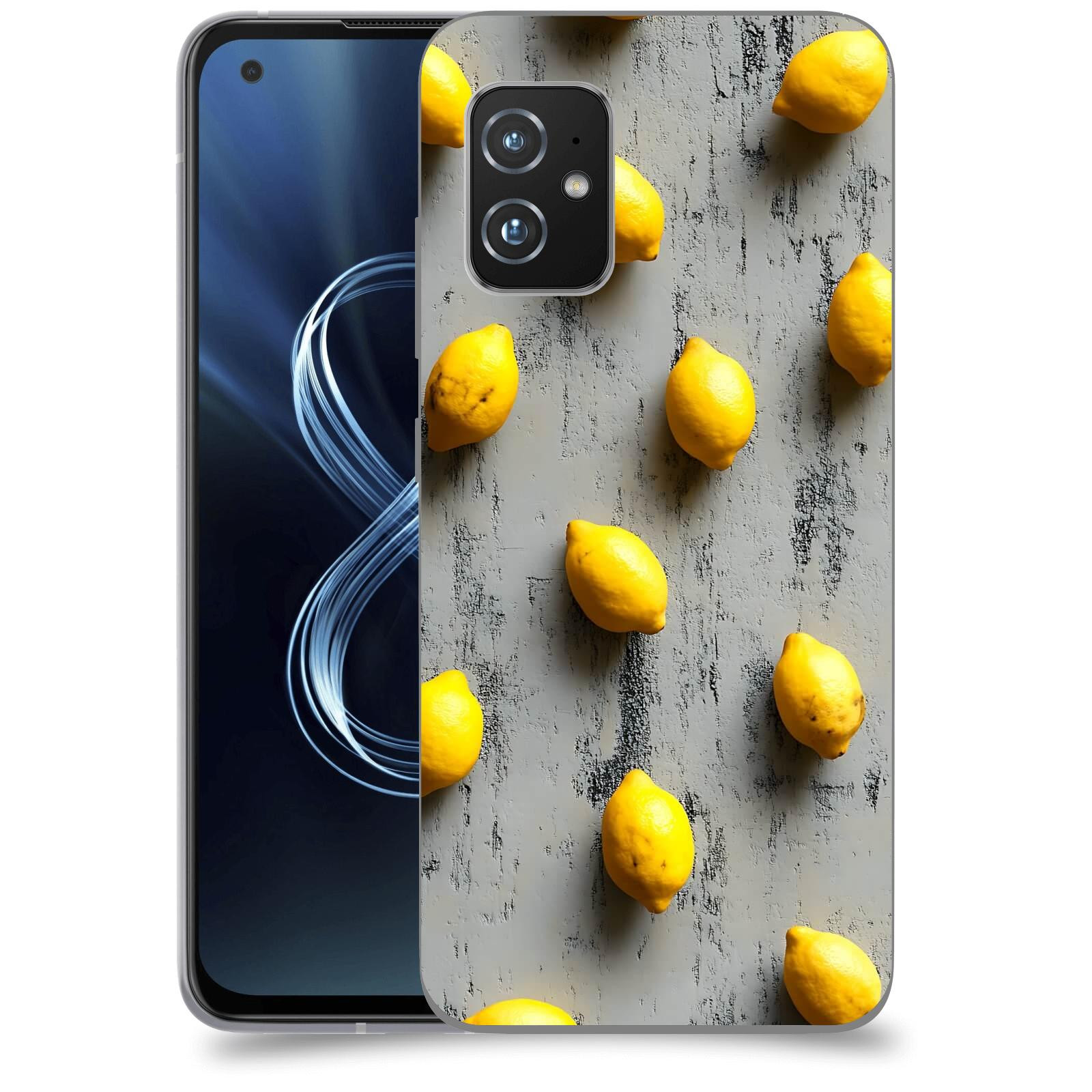 ACOVER Kryt na mobil Honor Magic5 Lite 5G - Citrusová harmonie