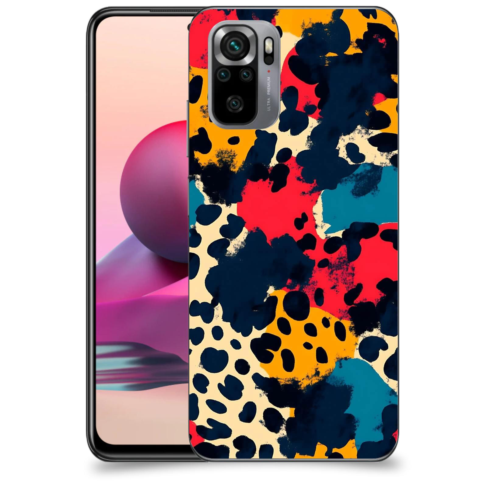 ACOVER Kryt na mobil Xiaomi Redmi Note 10S - Divoká abstrakce