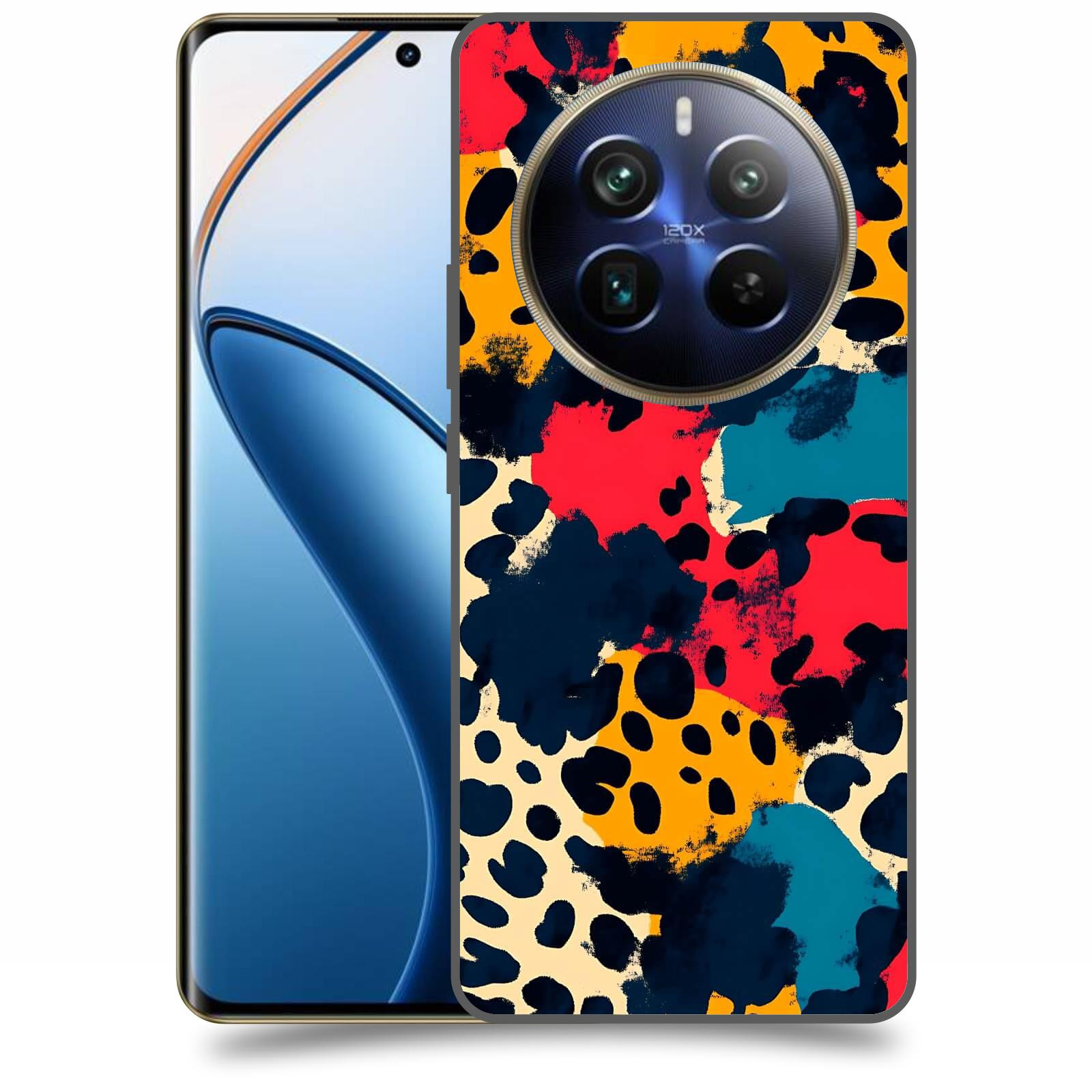 ACOVER Kryt na mobil Realme 12 pro+ 5g - Divoká abstrakce