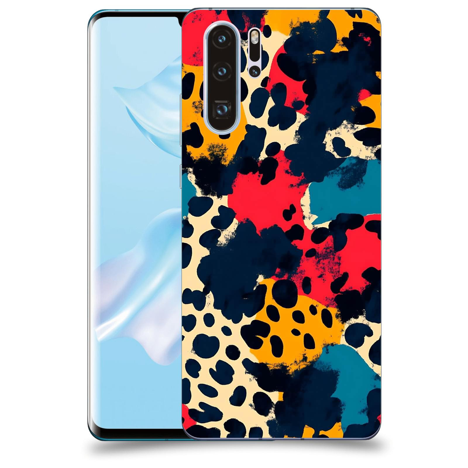 ACOVER Kryt na mobil Huawei P30 - Divoká abstrakce