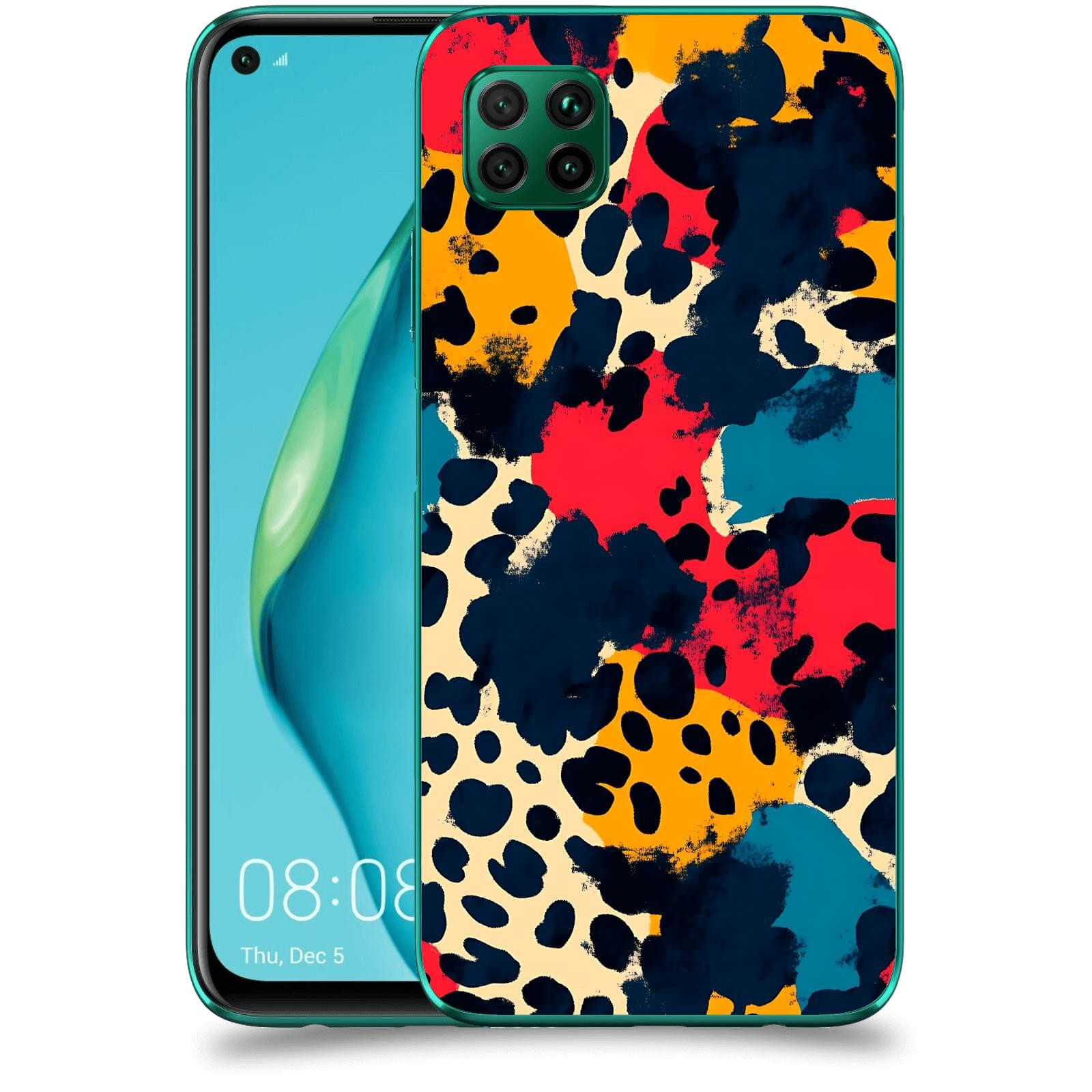 ACOVER Kryt na mobil Huawei P40 Lite - Divoká abstrakce