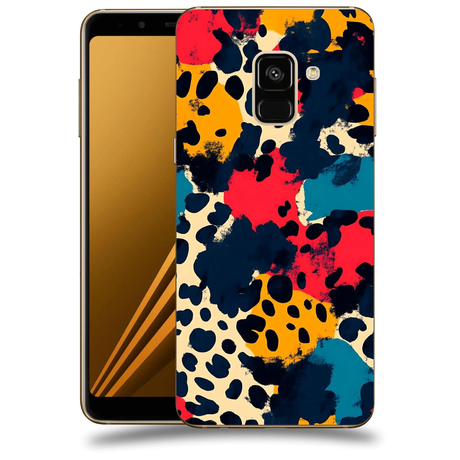 ACOVER Kryt na mobil Samsung Galaxy A8 2018 A530F - Divoká abstrakce