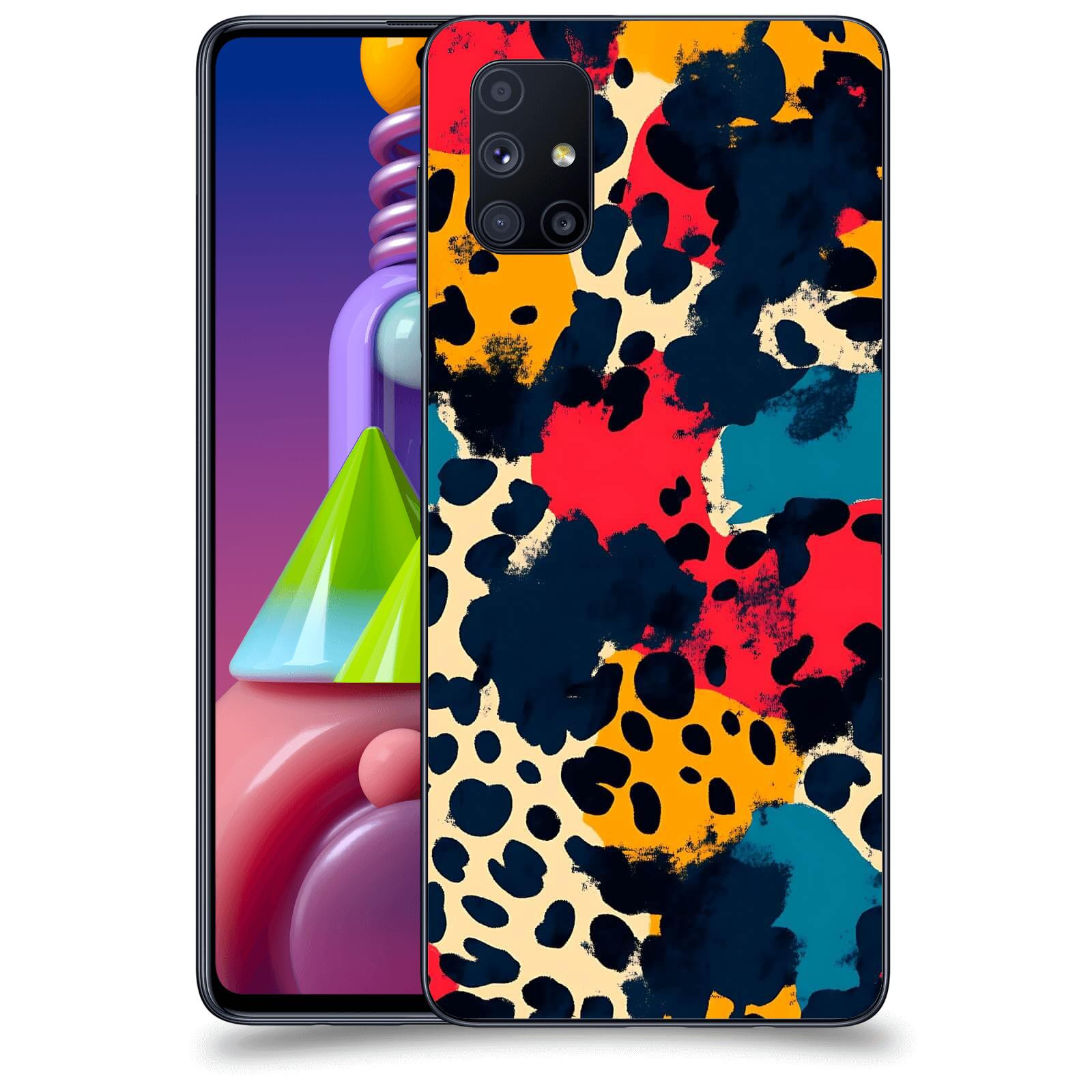 ACOVER Kryt na mobil Samsung Galaxy M51 M515F - Divoká abstrakce