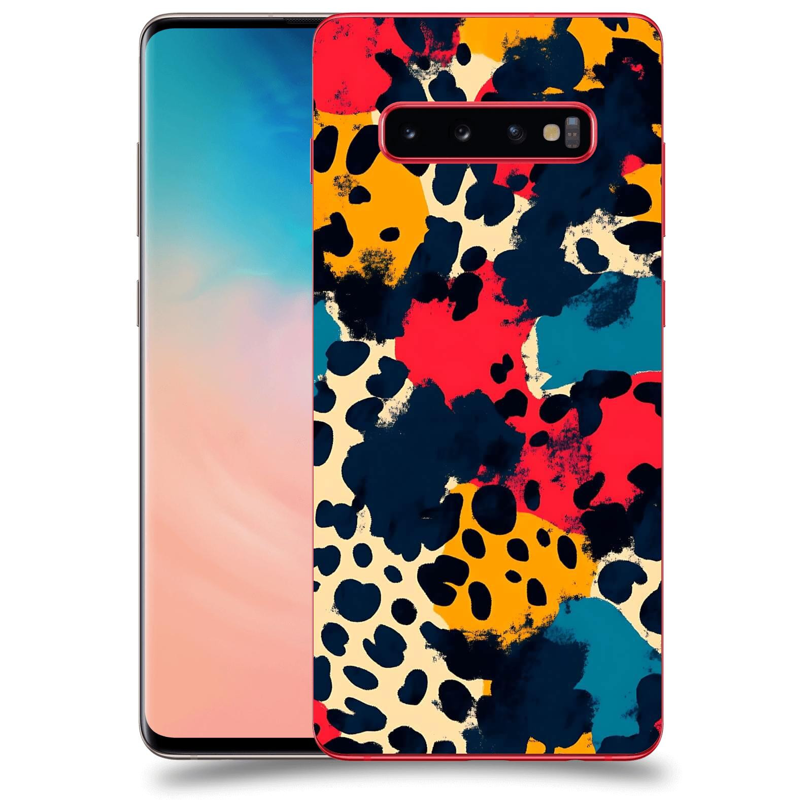 ACOVER Kryt na mobil Samsung Galaxy S10 Plus G975 - Divoká abstrakce