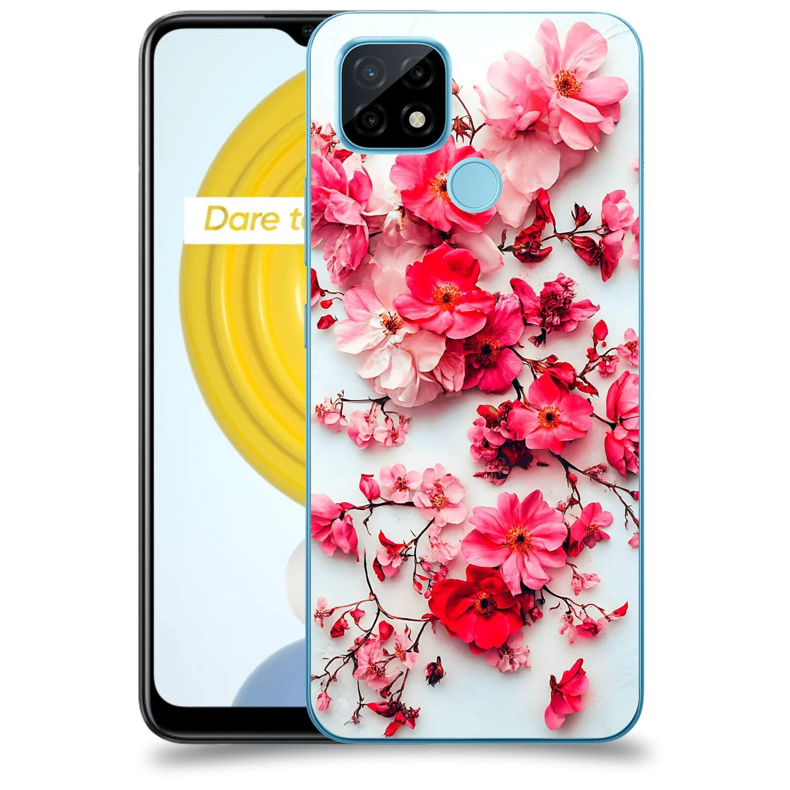 ACOVER Kryt na mobil Realme C21 - Divoká něžnost