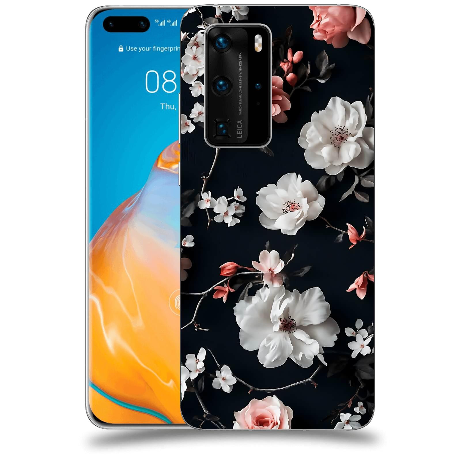 ACOVER Kryt na mobil Huawei P40 - Elegantní kontrast
