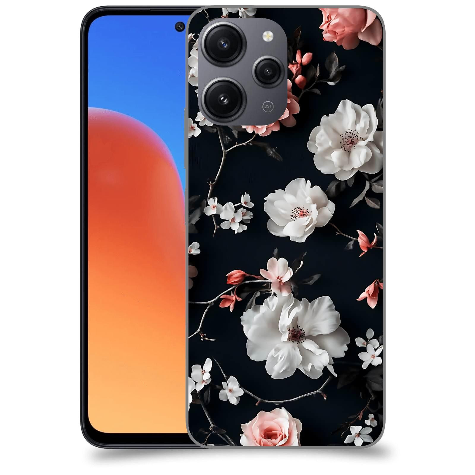 ACOVER Kryt na mobil Xiaomi Redmi 12 - Elegantní kontrast