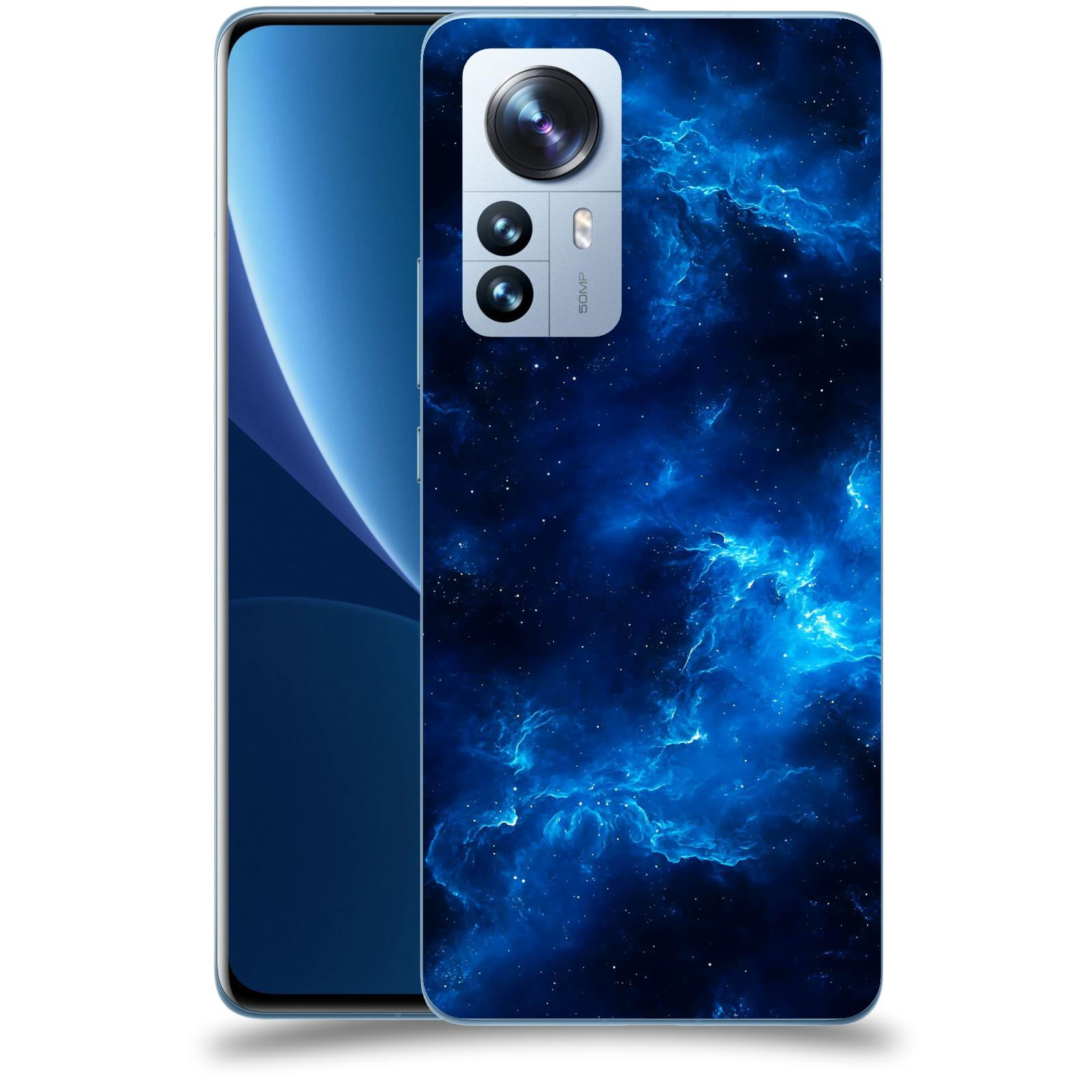 ACOVER Kryt na mobil Xiaomi 12 Pro - Elektrická mlhovina