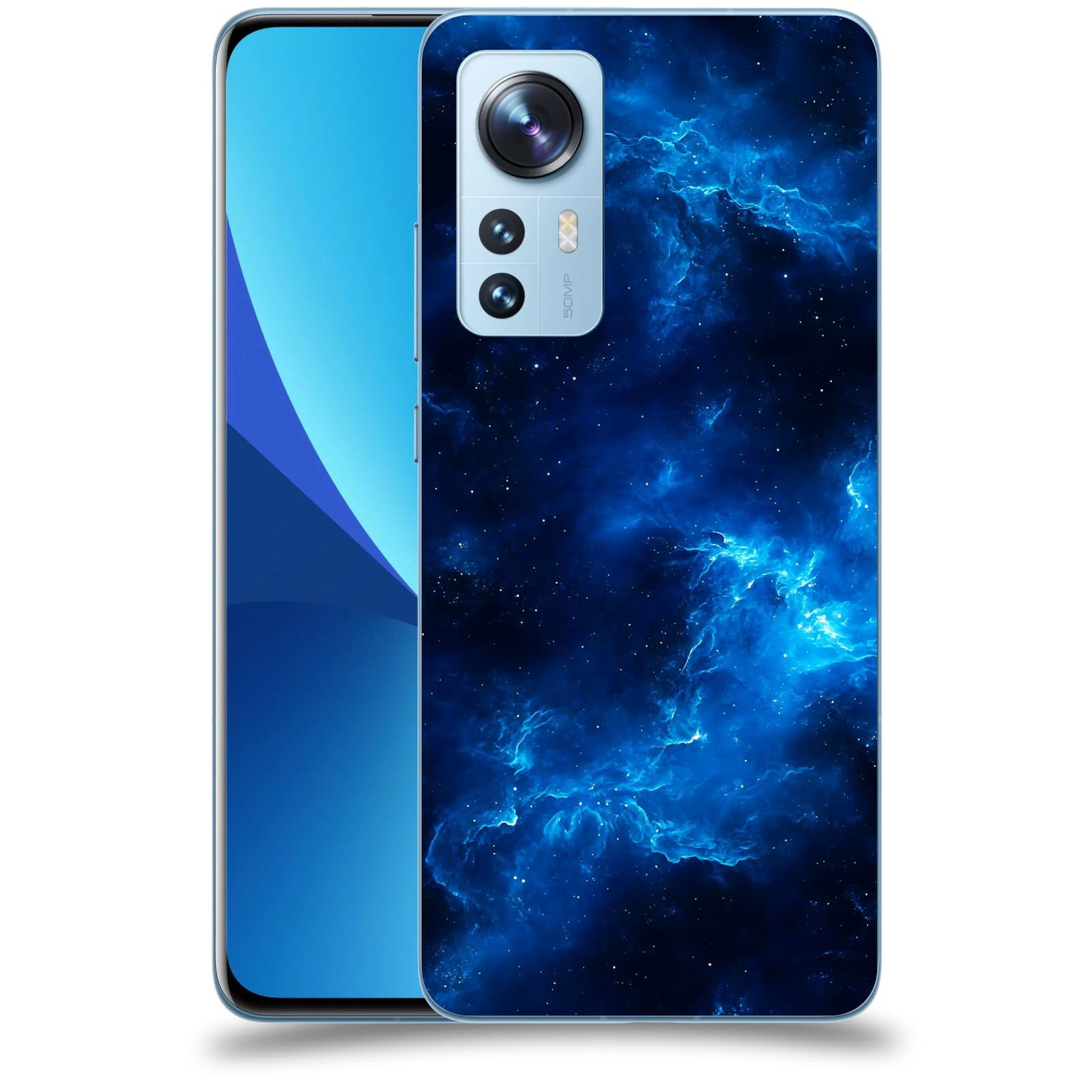 ACOVER Kryt na mobil Xiaomi 12X - Elektrická mlhovina