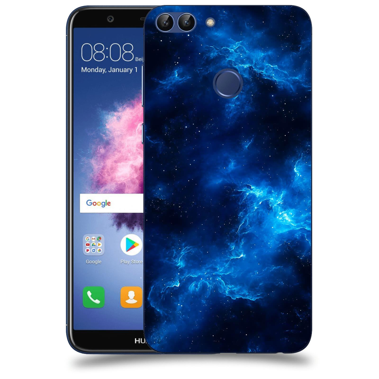 ACOVER Kryt na mobil Huawei P Smart - Elektrická mlhovina