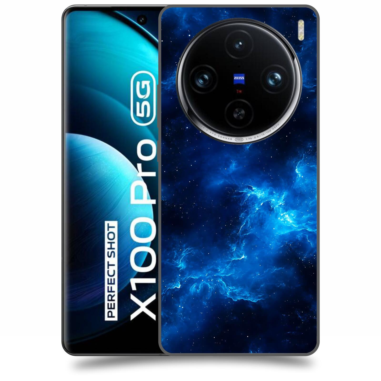 ACOVER Kryt na mobil Vivo X100 Pro 5G - Elektrická mlhovina