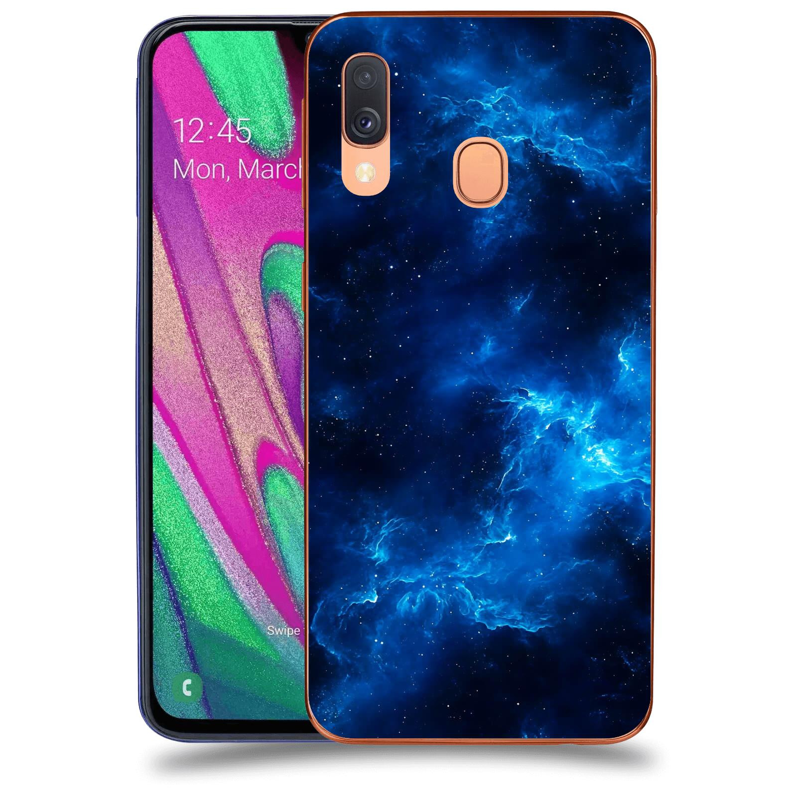 ACOVER Kryt na mobil Samsung Galaxy A40 A405F - Elektrická mlhovina