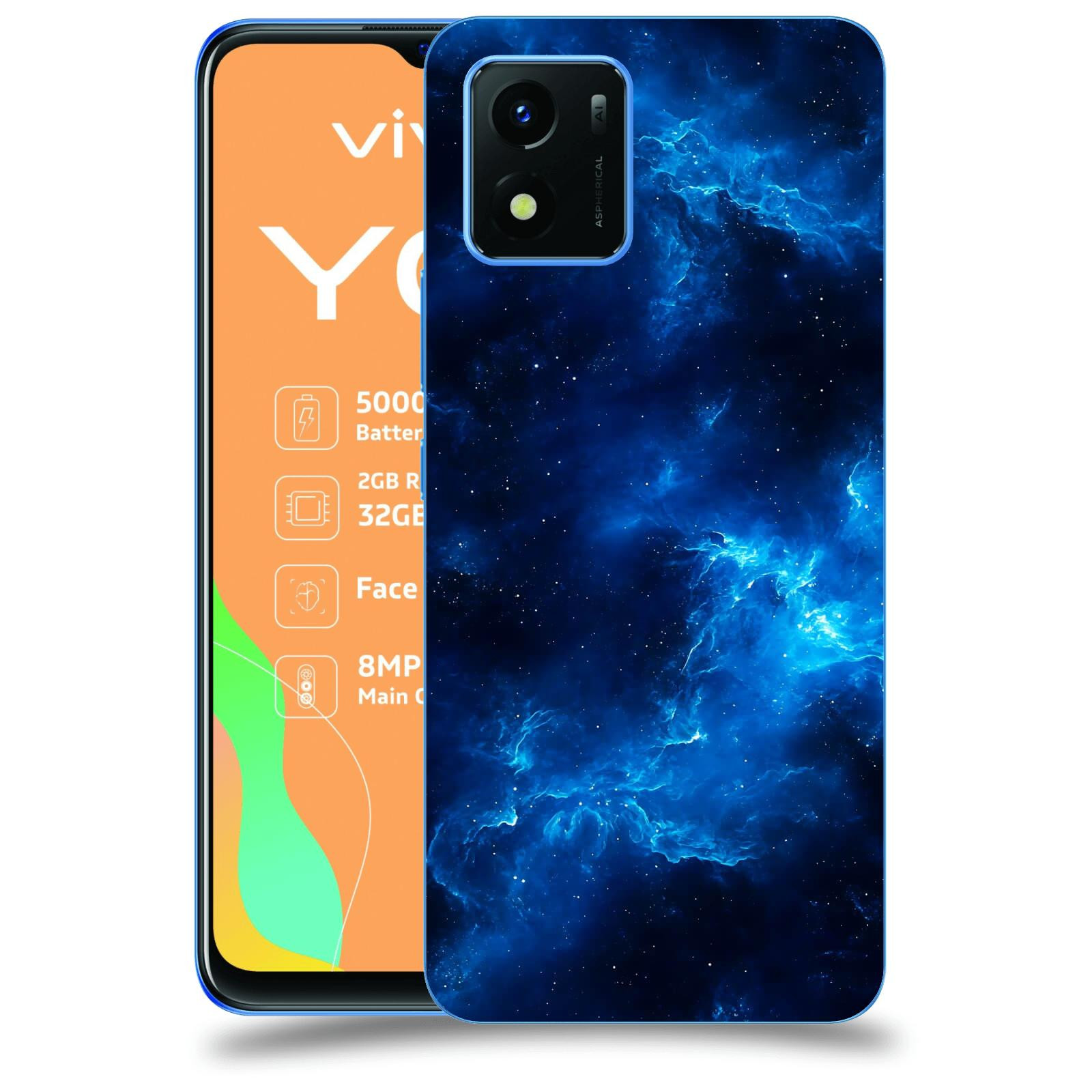 ACOVER Kryt na mobil Vivo Y01 - Elektrická mlhovina