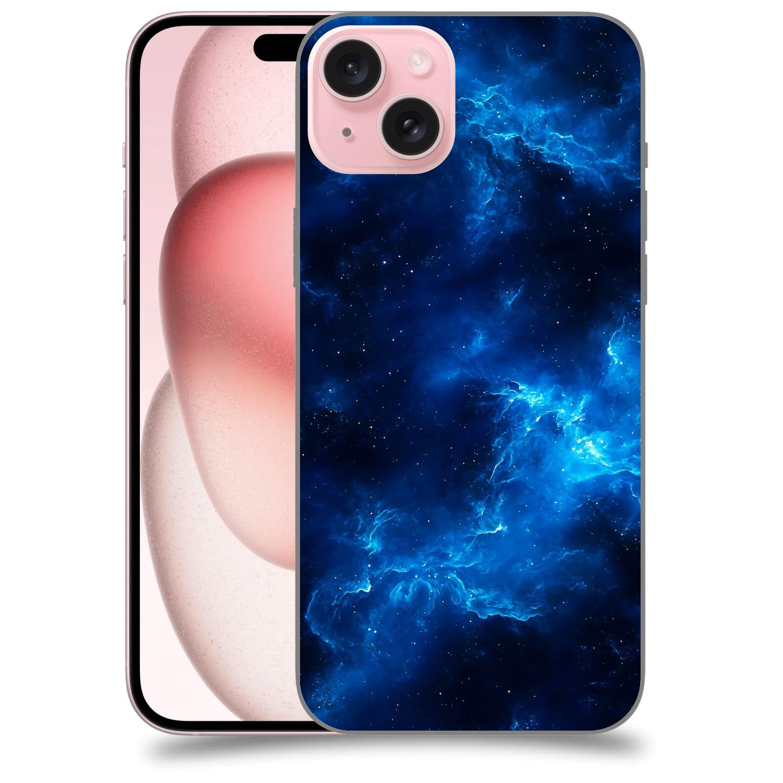 ACOVER Kryt na mobil Apple iPhone 15 plus - Elektrická mlhovina