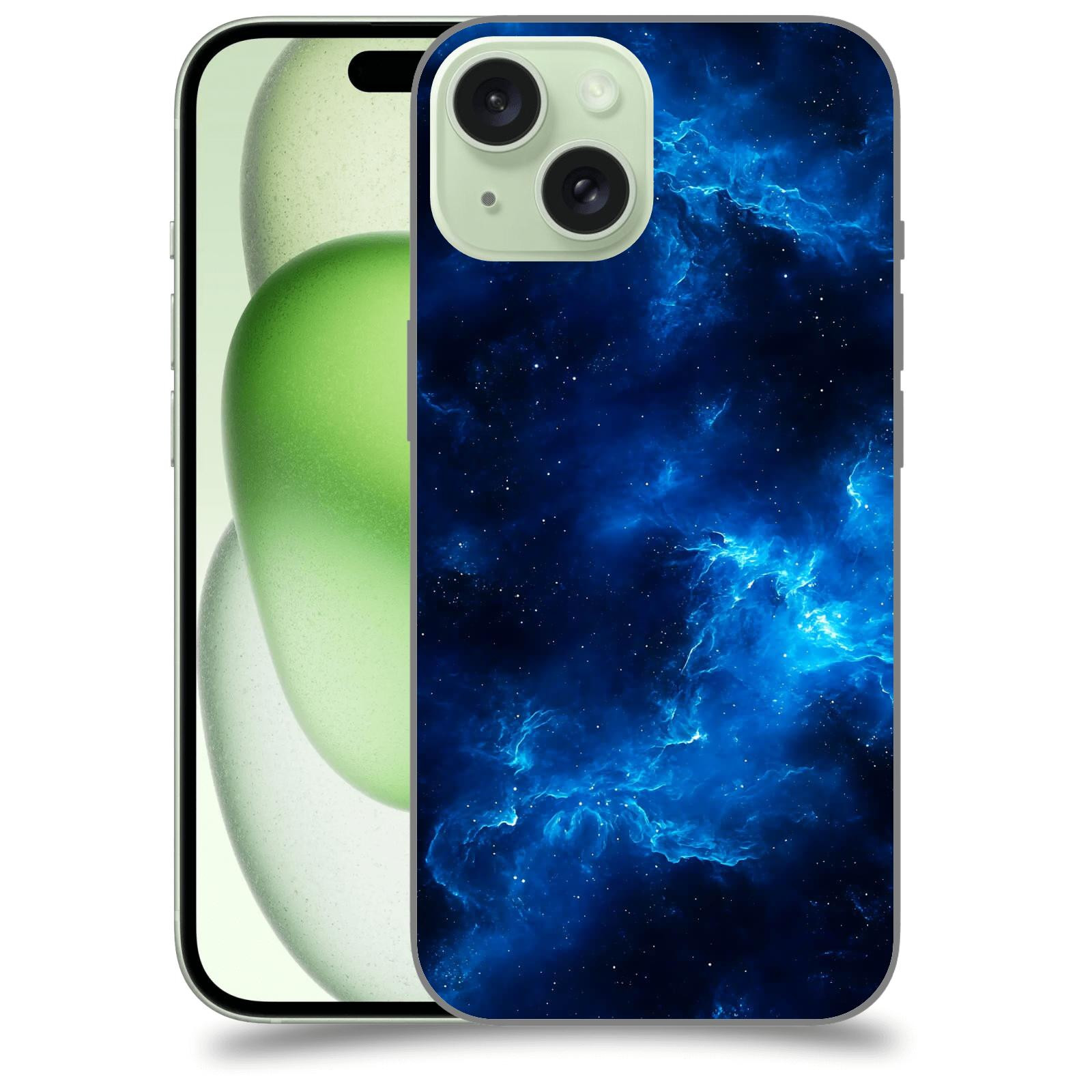 ACOVER Kryt na mobil Apple iPhone 15 - Elektrická mlhovina