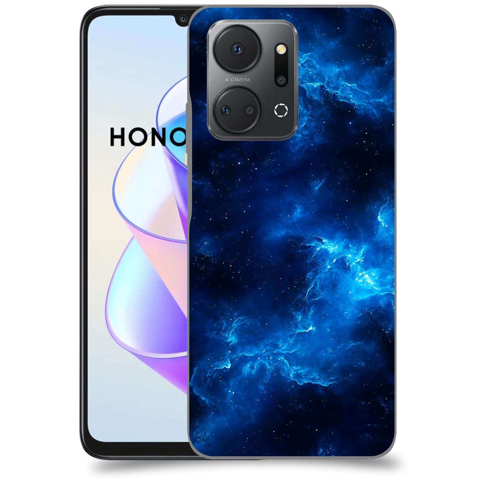 ACOVER Kryt na mobil HONOR X7a - Elektrická mlhovina