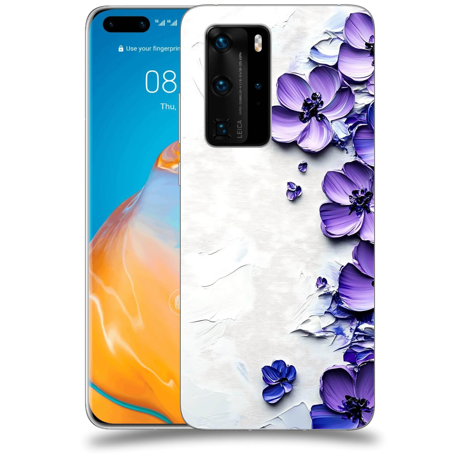 ACOVER Kryt na mobil Huawei P40 - Hluboká elegance