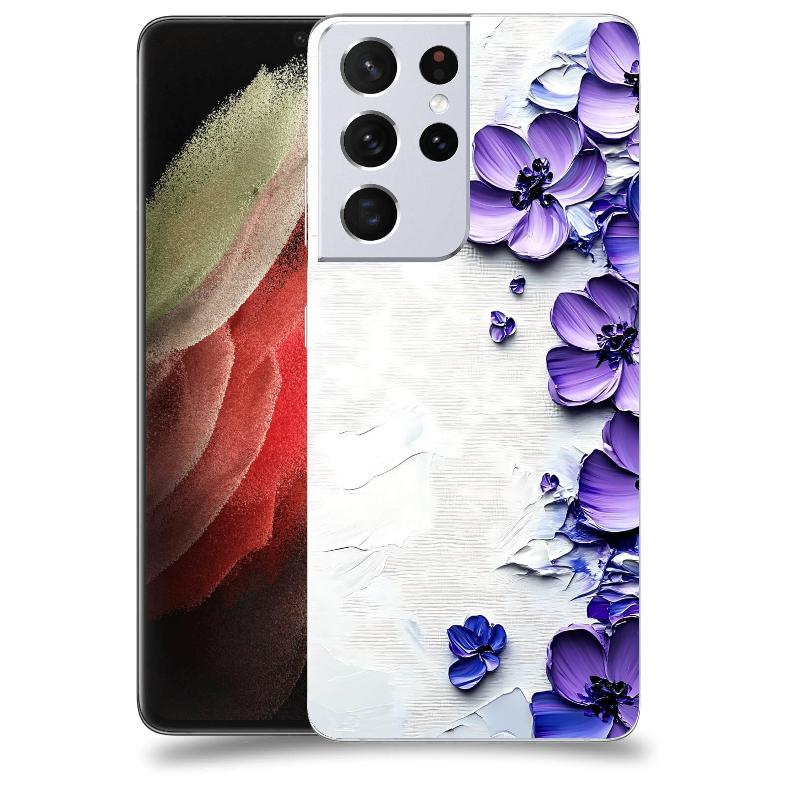 ACOVER Kryt na mobil Samsung Galaxy S21 Ultra 5G G998B - Hluboká elegance