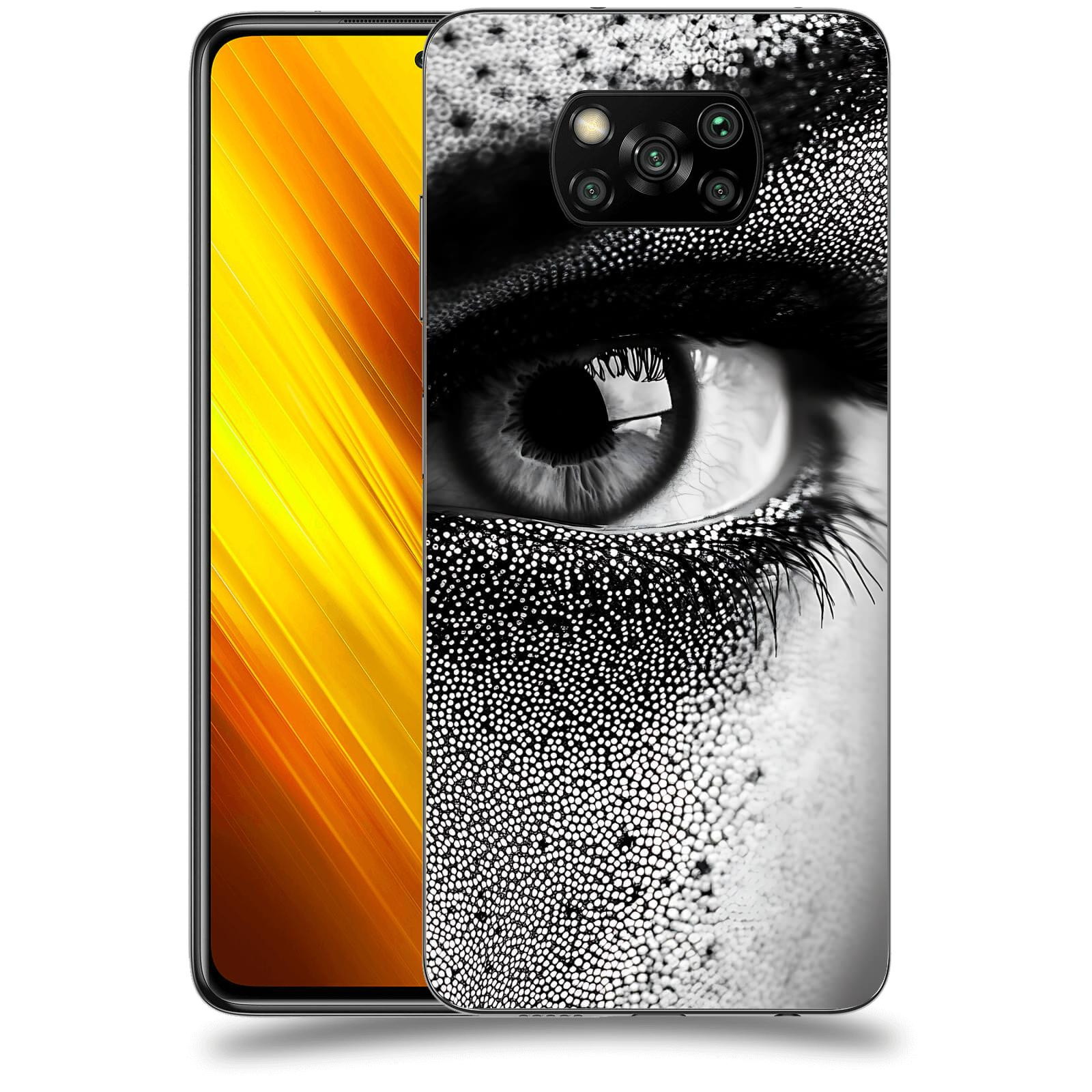 ACOVER Kryt na mobil Xiaomi Poco X3 - Intenzivní pohled