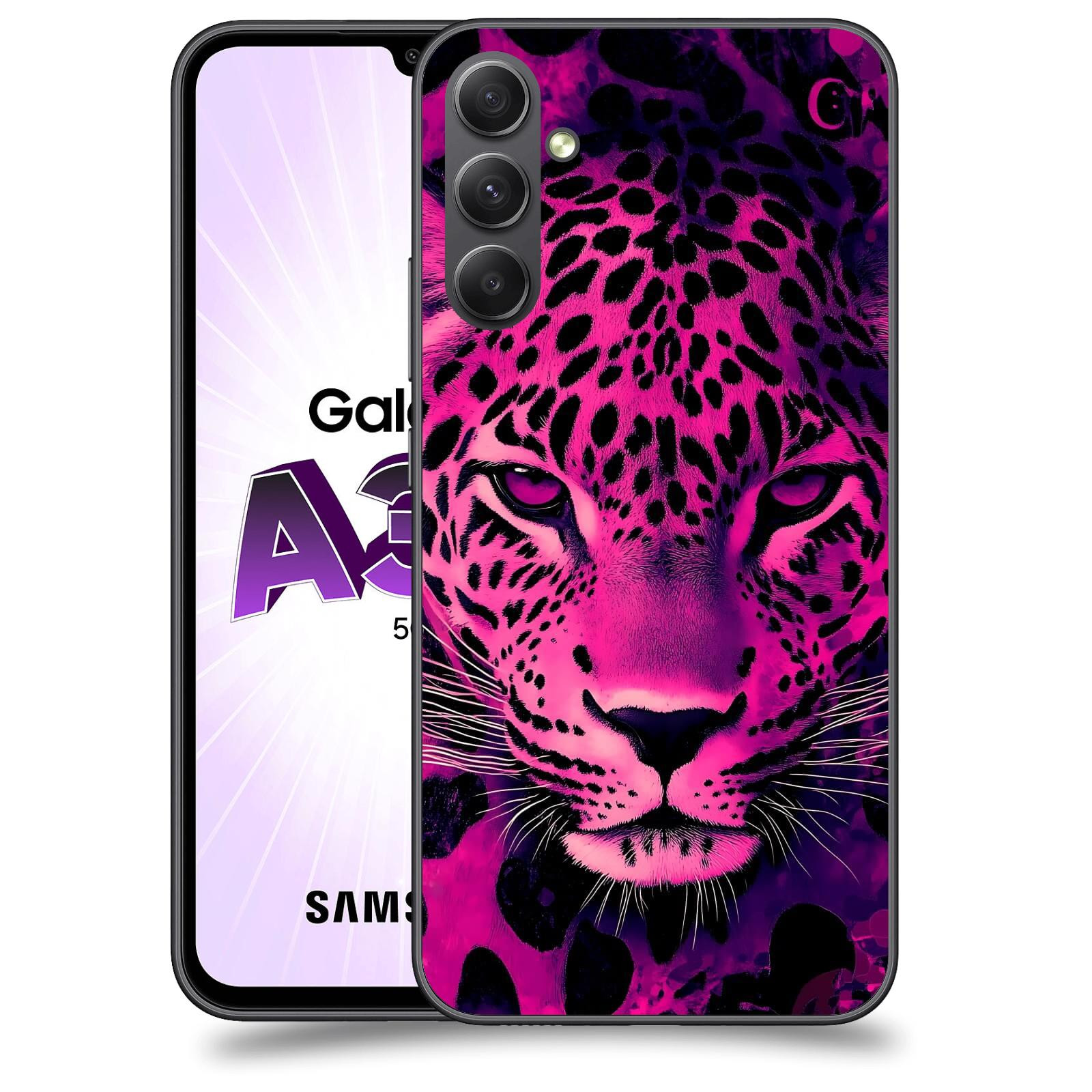 ACOVER Kryt na mobil Samsung Galaxy A34 - Intenzivní šelma