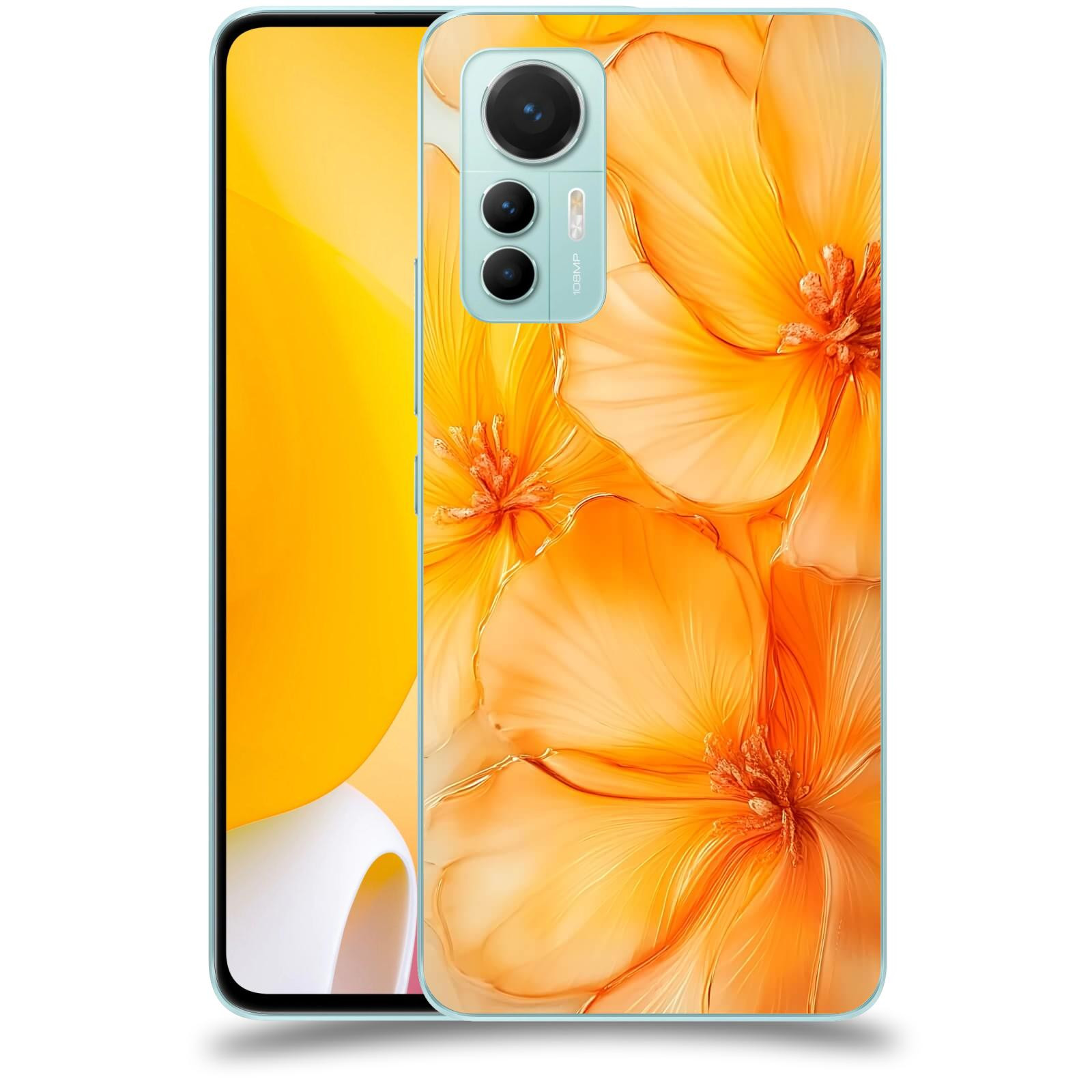 ACOVER Kryt na mobil Xiaomi 12 Lite - Jantarová něžnost
