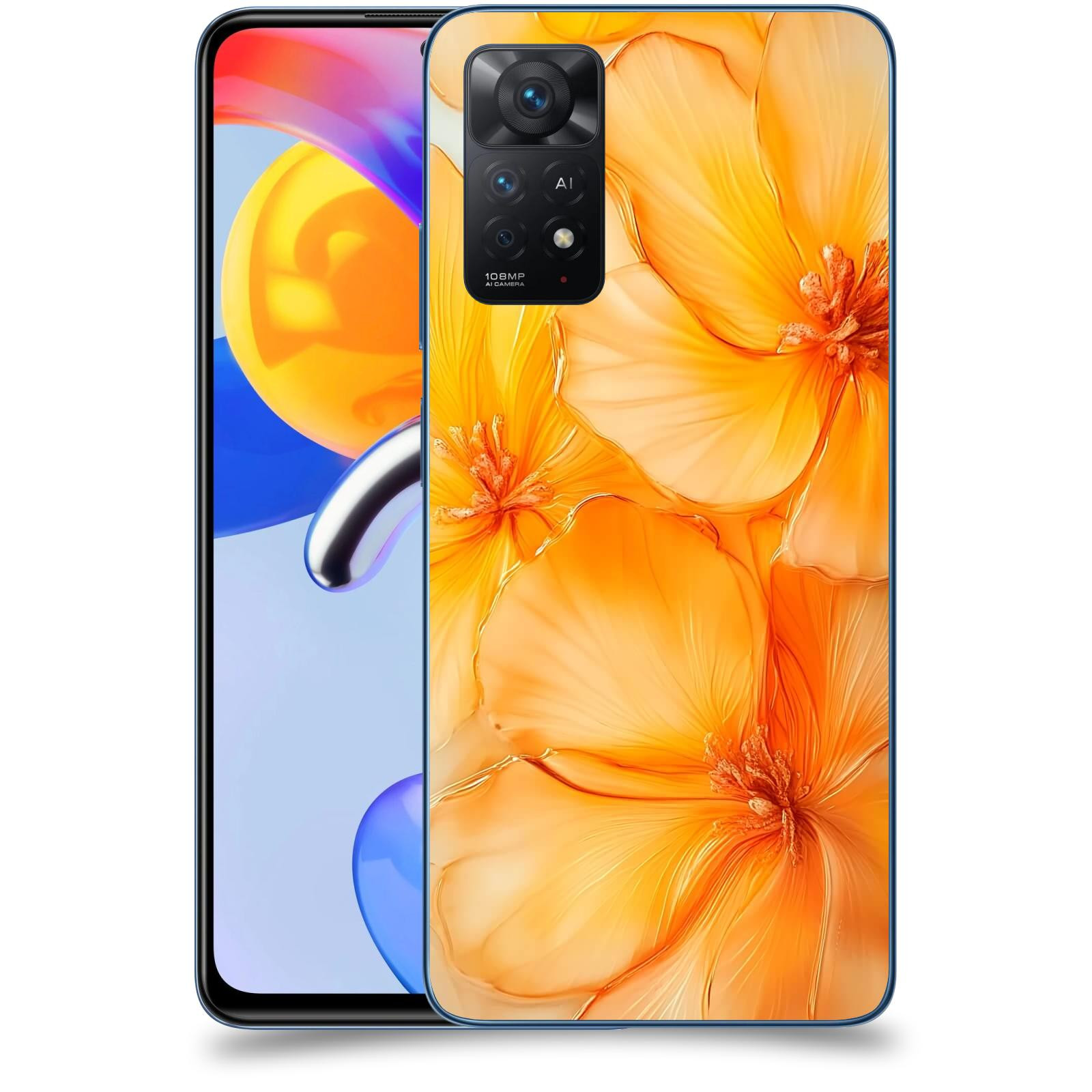 ACOVER Kryt na mobil Xiaomi Redmi Note 11 Pro 5G - Jantarová něžnost