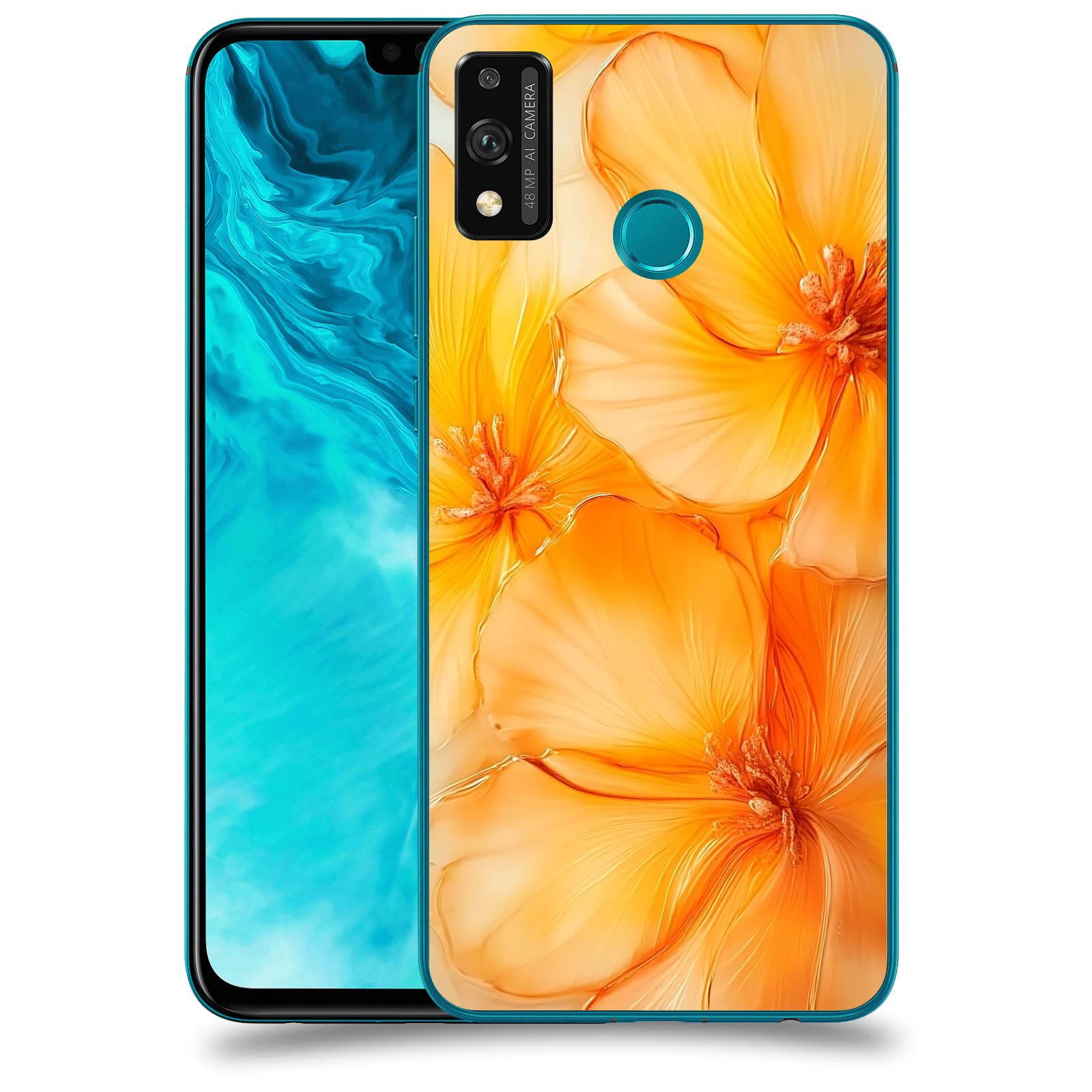 ACOVER Kryt na mobil Honor 9X Lite - Jantarová něžnost