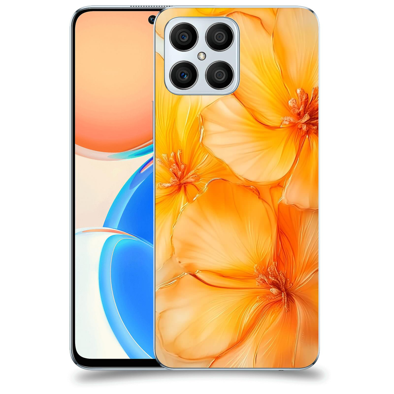 ACOVER Kryt na mobil Honor X8 5G - Jantarová něžnost