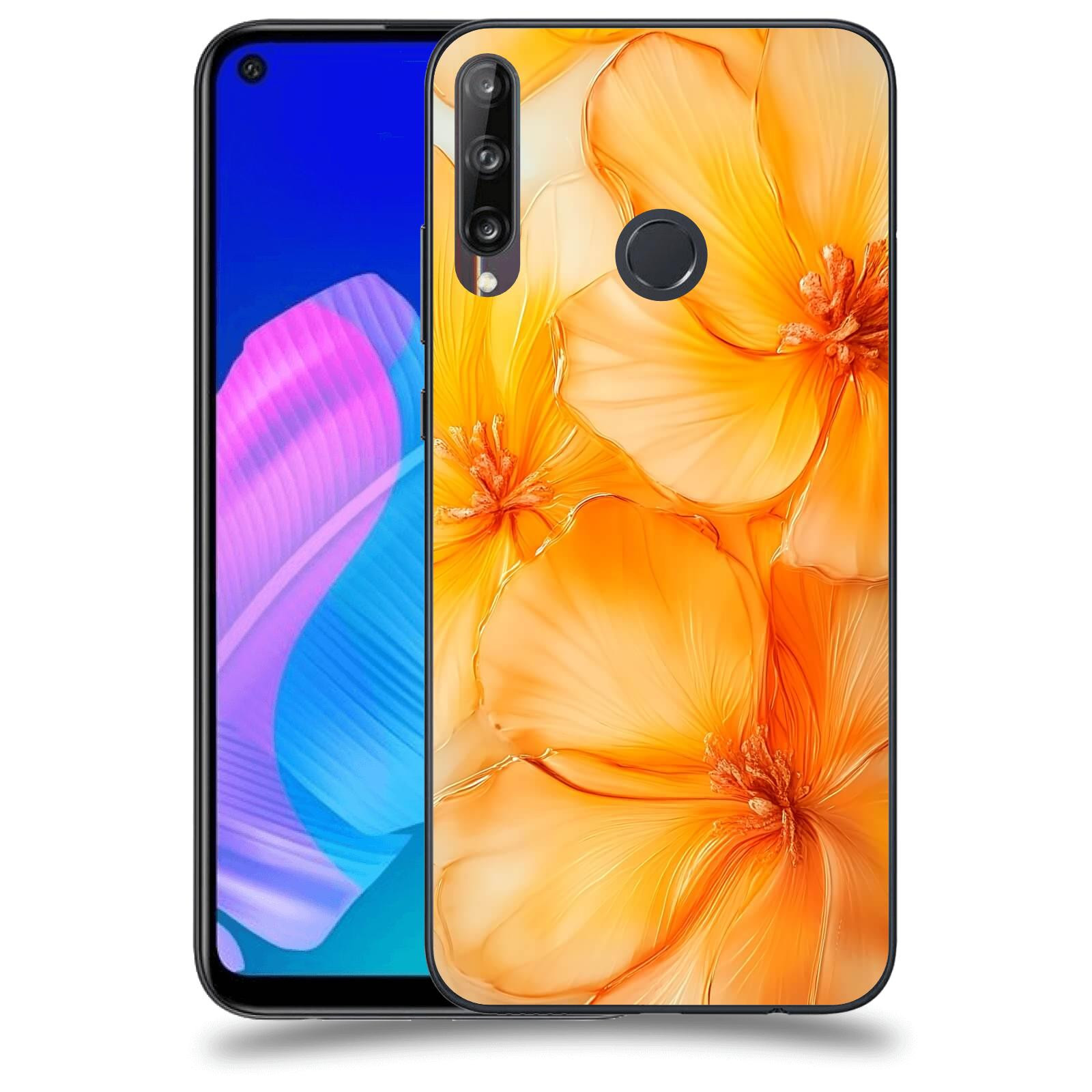 ACOVER Kryt na mobil Huawei P40 Lite E - Jantarová něžnost