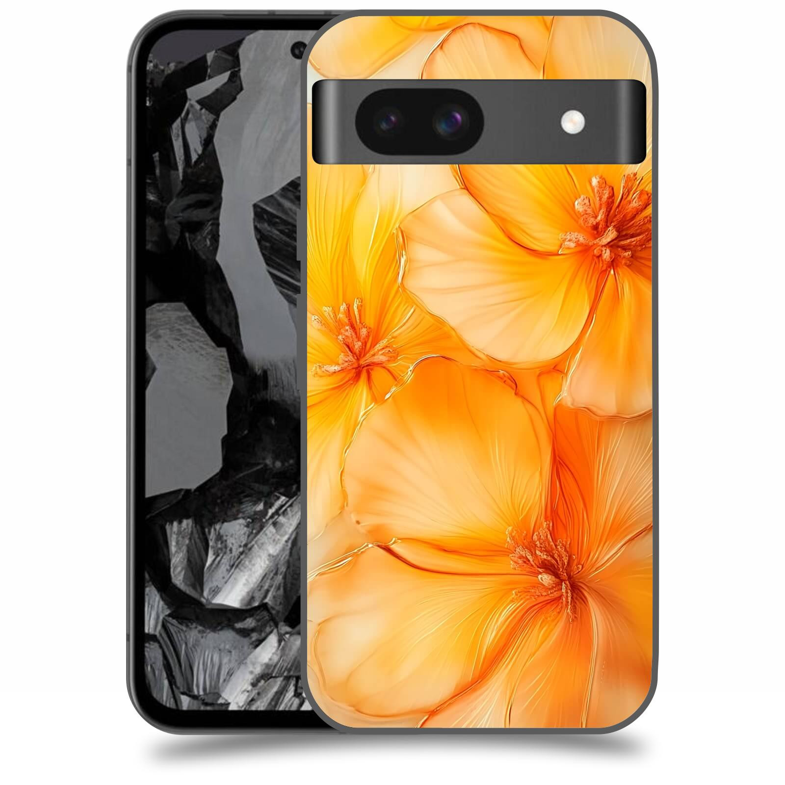 ACOVER Kryt na mobil Google Pixel 8A - Jantarová něžnost