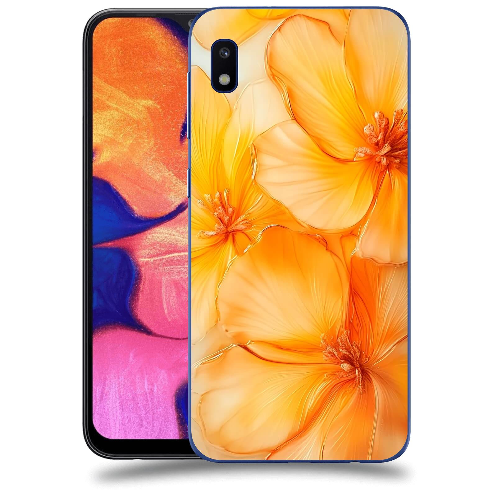 ACOVER Kryt na mobil Samsung Galaxy A10 A105F - Jantarová něžnost