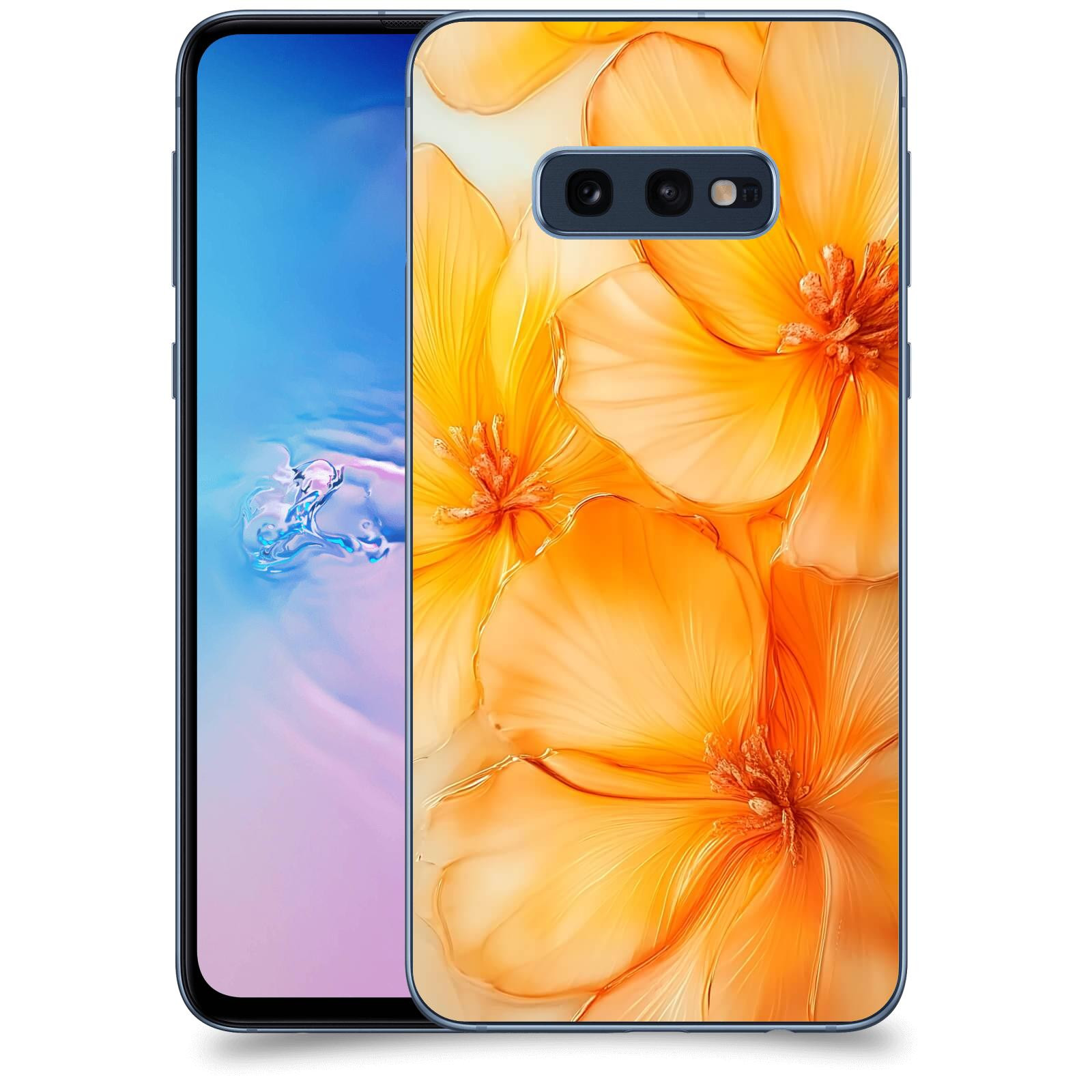ACOVER Kryt na mobil Samsung Galaxy S10e G970 - Jantarová něžnost