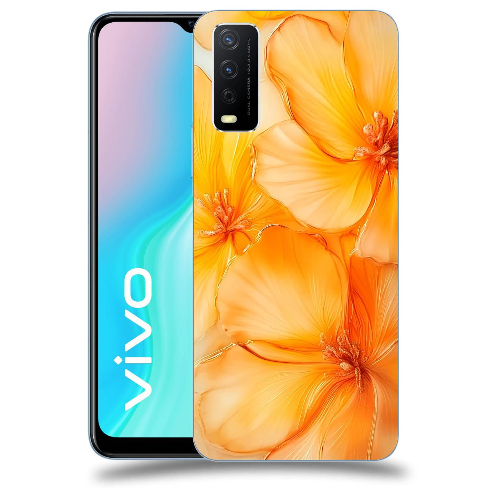 ACOVER Kryt na mobil Vivo Y11s - Jantarová něžnost