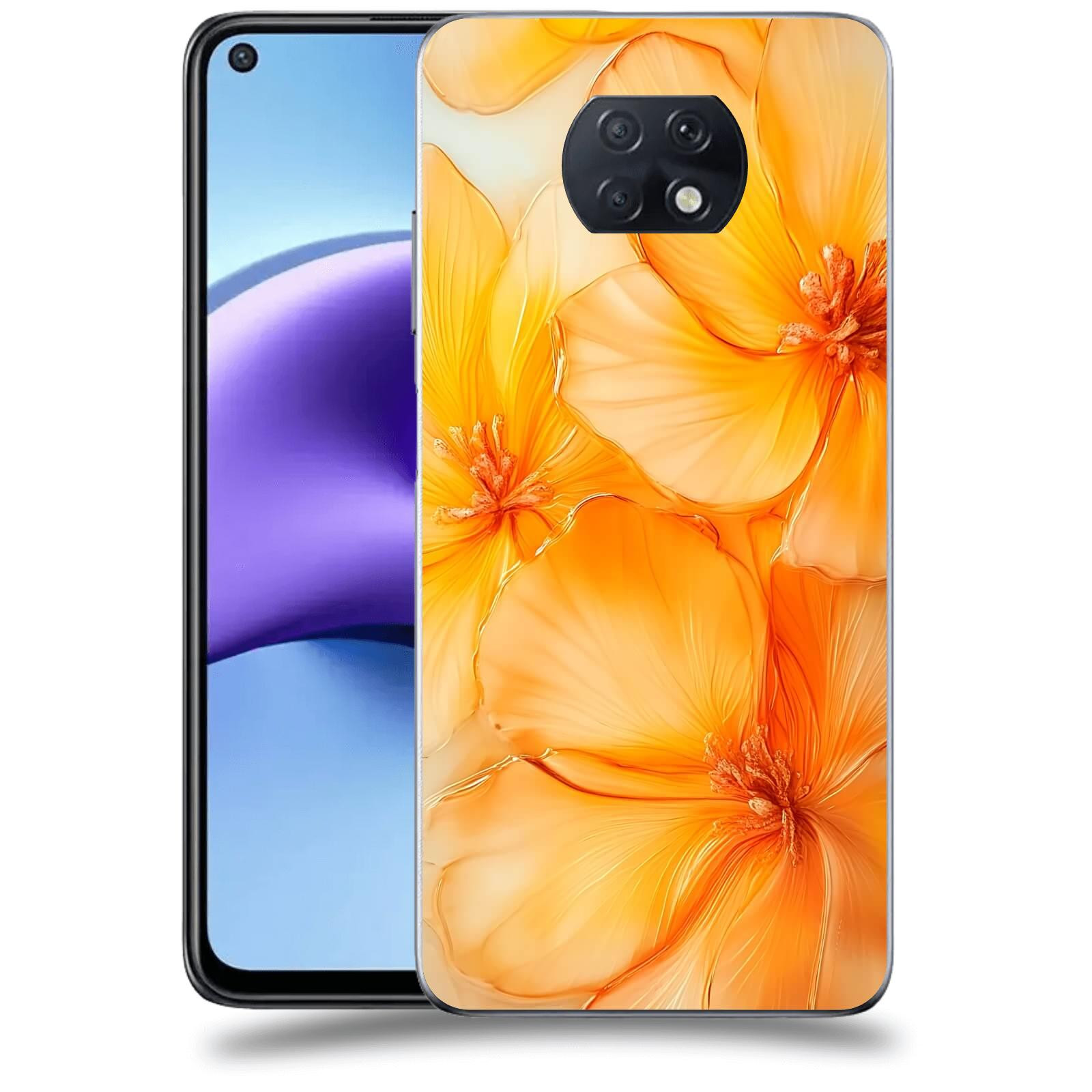 ACOVER Kryt na mobil Xiaomi Redmi Note 9T - Jantarová něžnost