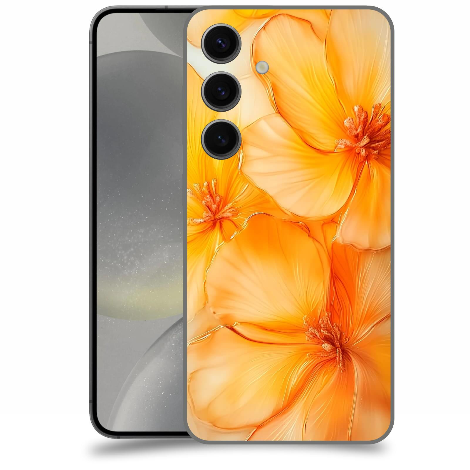 ACOVER Kryt na mobil Samsung Galaxy S24 - Jantarová něžnost