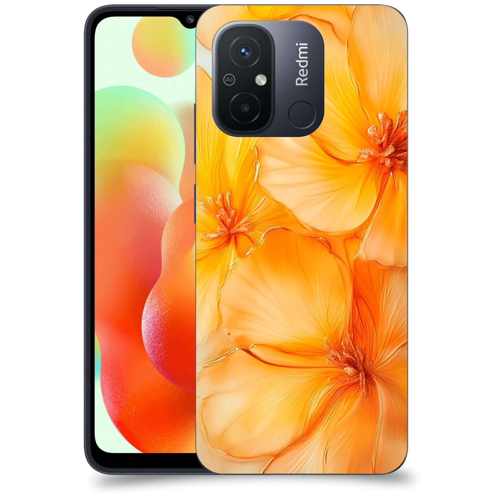 ACOVER Kryt na mobil Xiaomi Redmi 12C - Jantarová něžnost