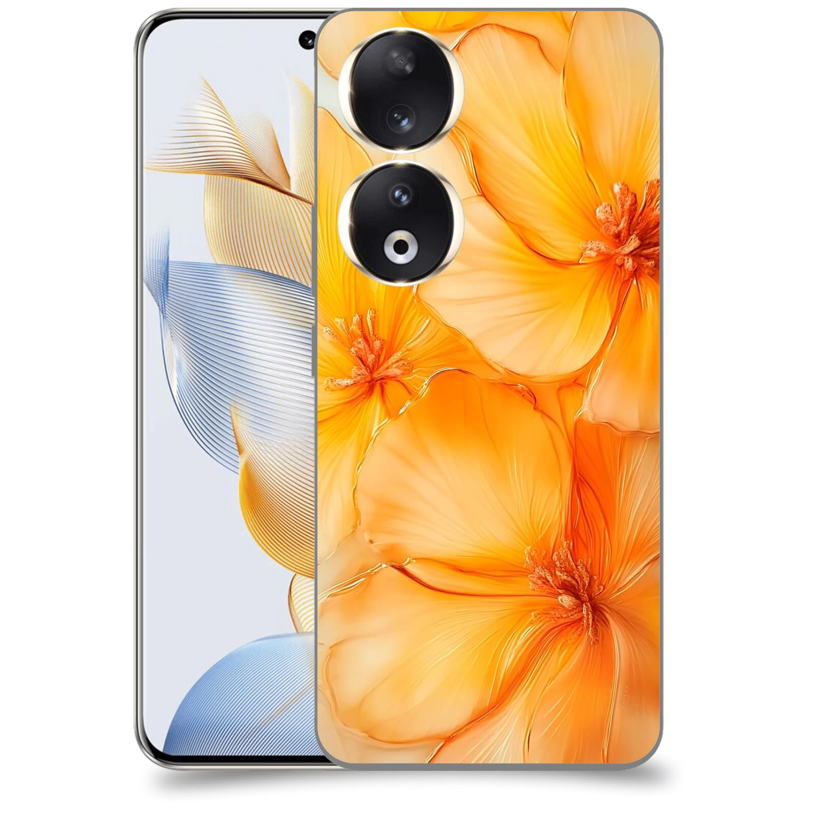 ACOVER Kryt na mobil Honor 90 - Jantarová něžnost