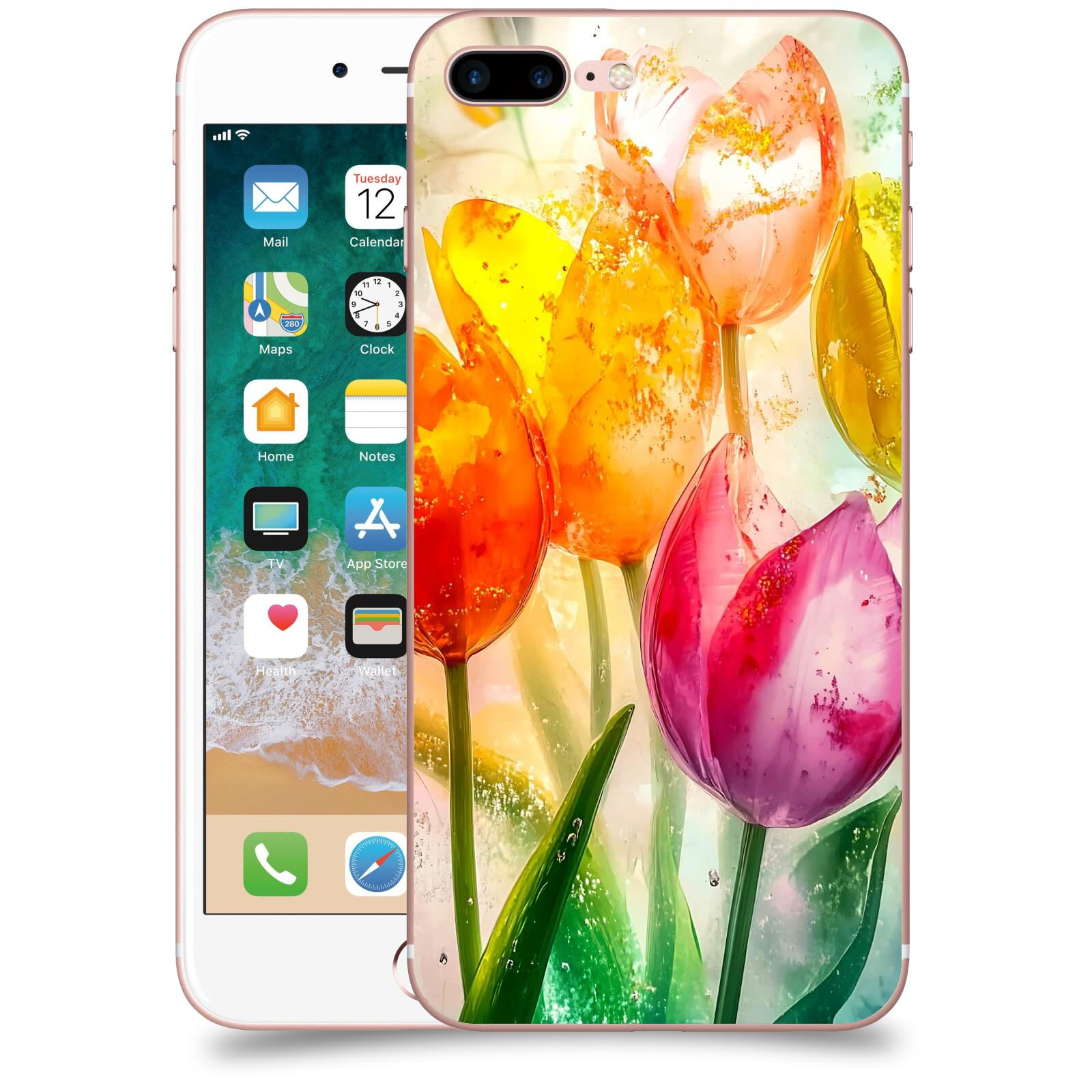 ACOVER Kryt na mobil Apple iPhone 7 Plus - Jarní vášeň