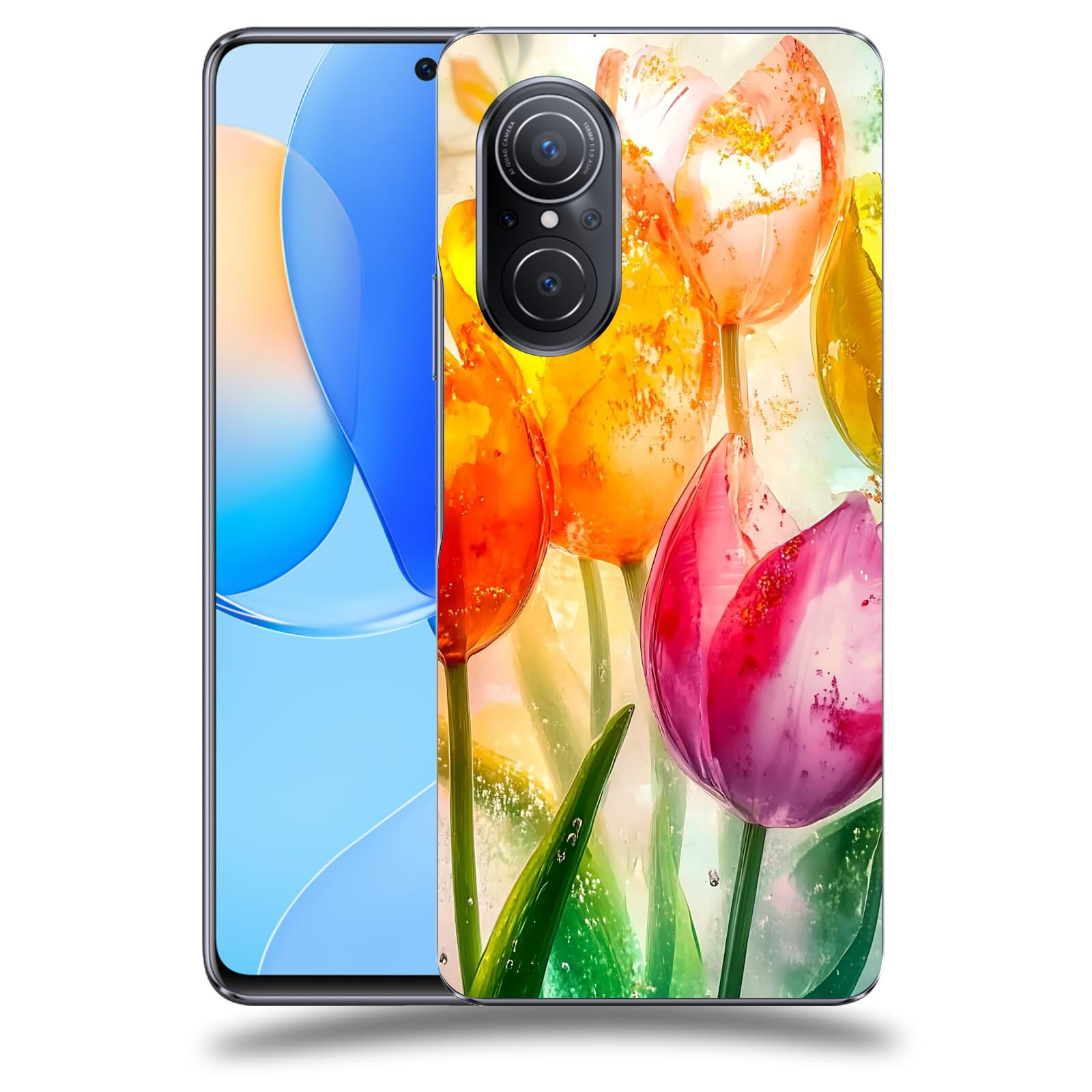 ACOVER Kryt na mobil Huawei Nova 9 SE - Jarní vášeň