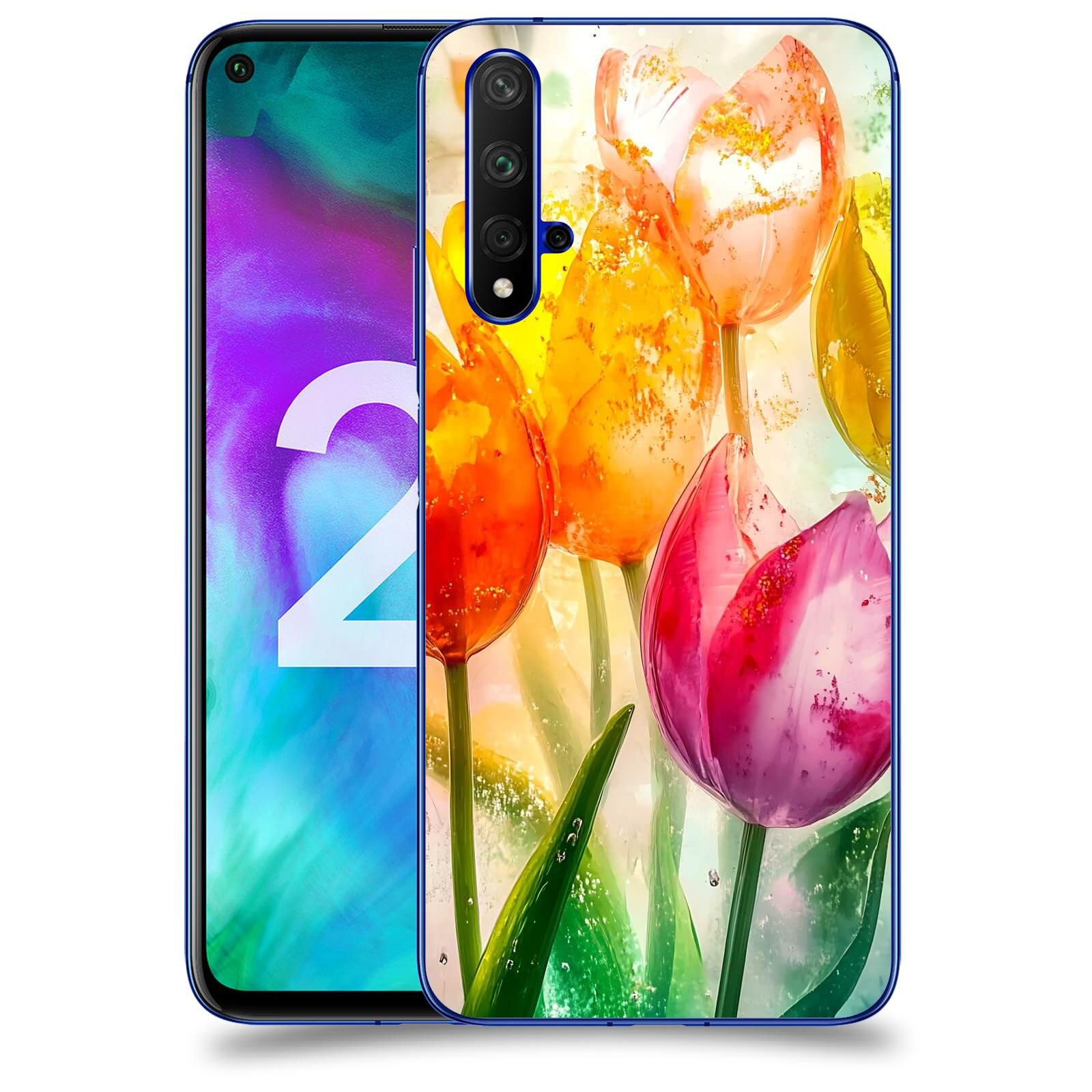 ACOVER Kryt na mobil Honor 20 - Jarní vášeň