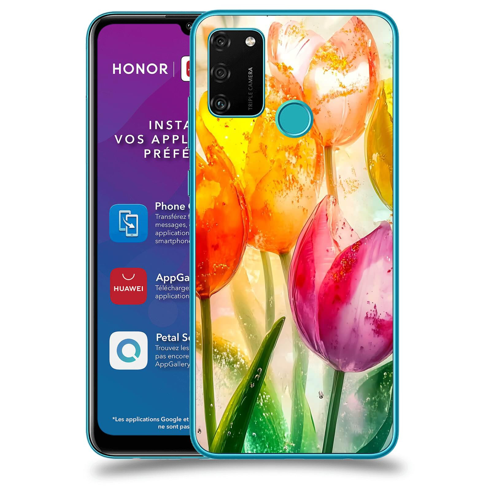 ACOVER Kryt na mobil Honor 9A - Jarní vášeň