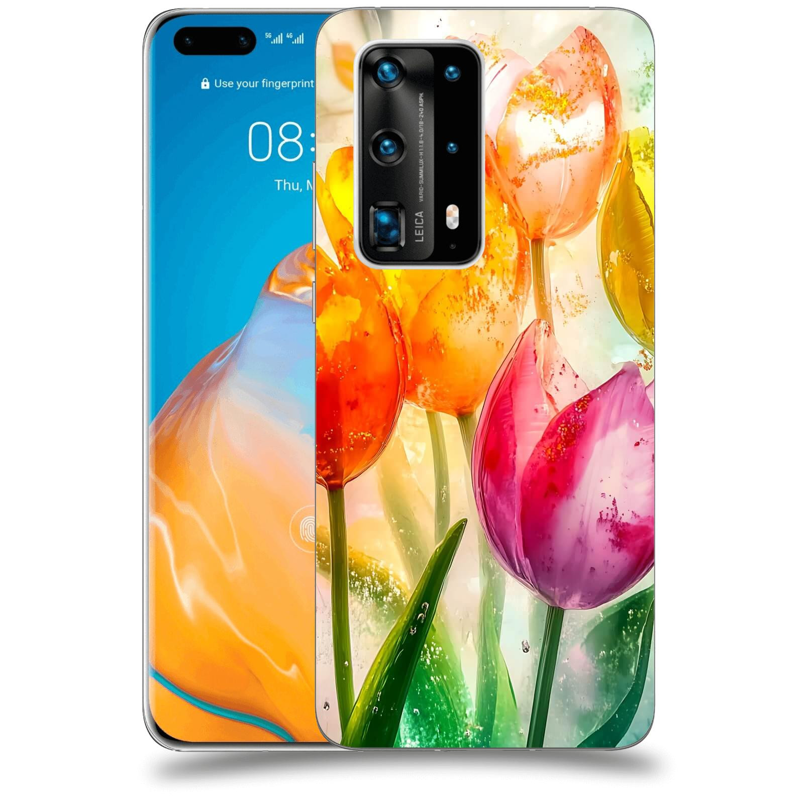 ACOVER Kryt na mobil Huawei P40 Pro - Jarní vášeň