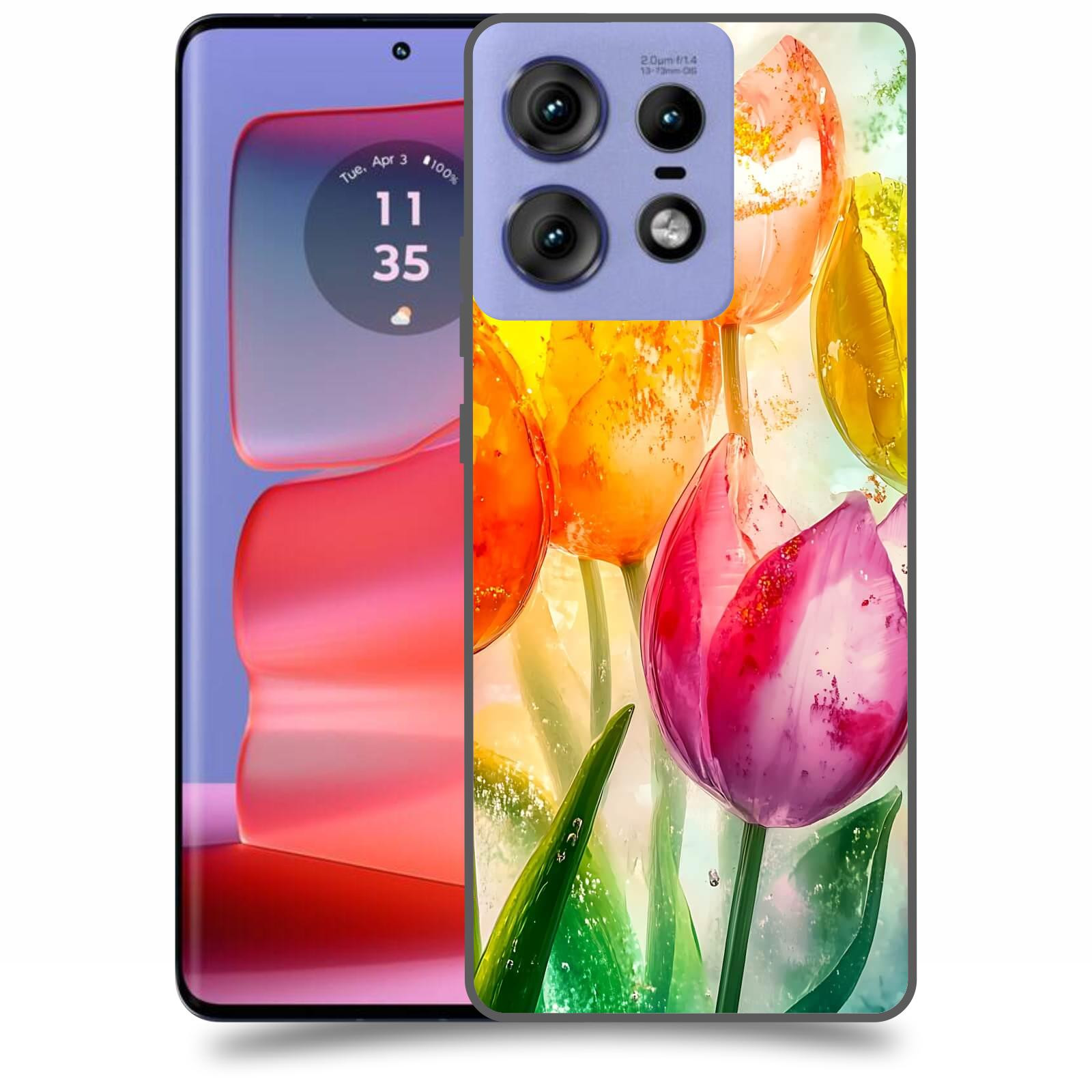 ACOVER Kryt na mobil Motorola Edge 50 Pro - Jarní vášeň