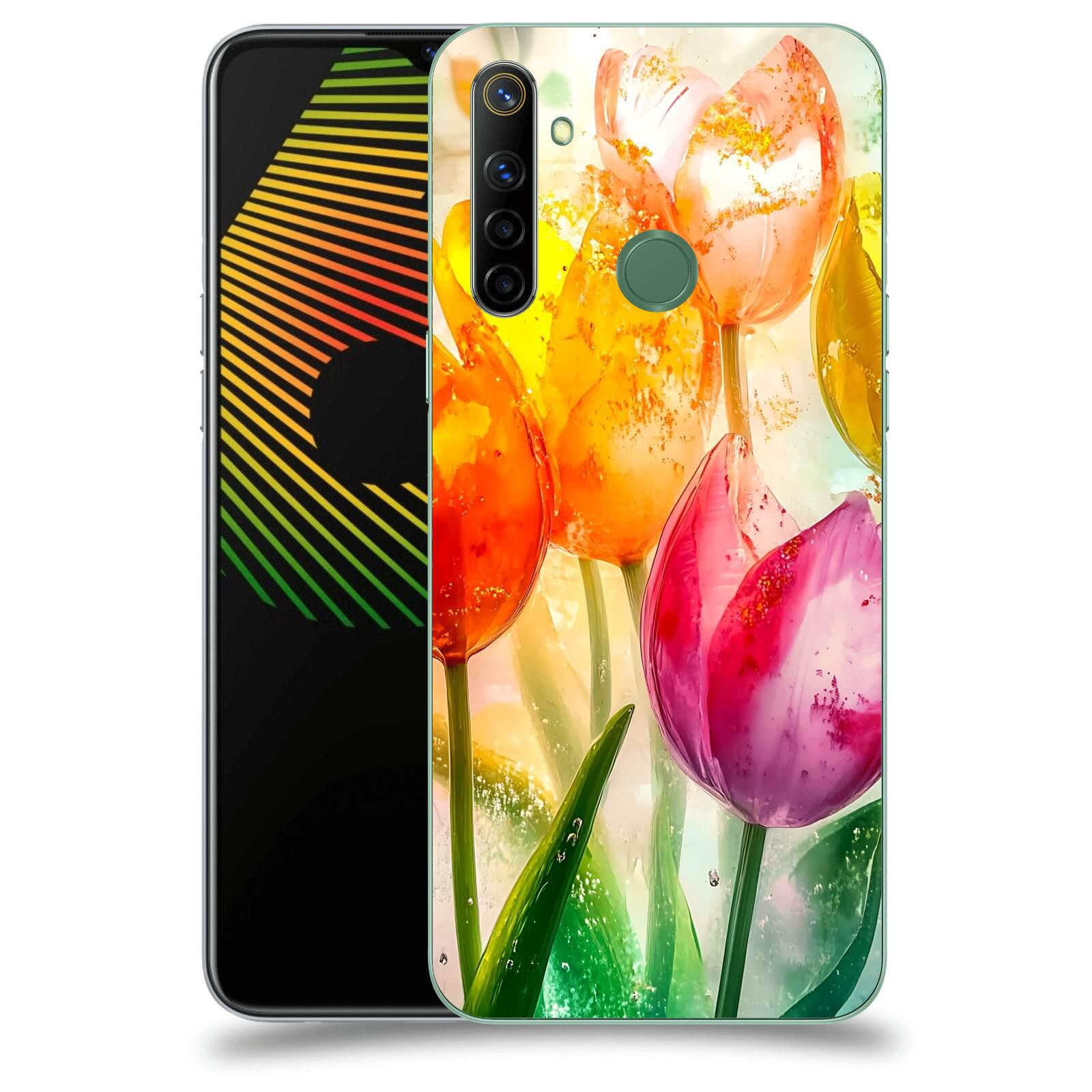 ACOVER Kryt na mobil Realme 6i - Jarní vášeň