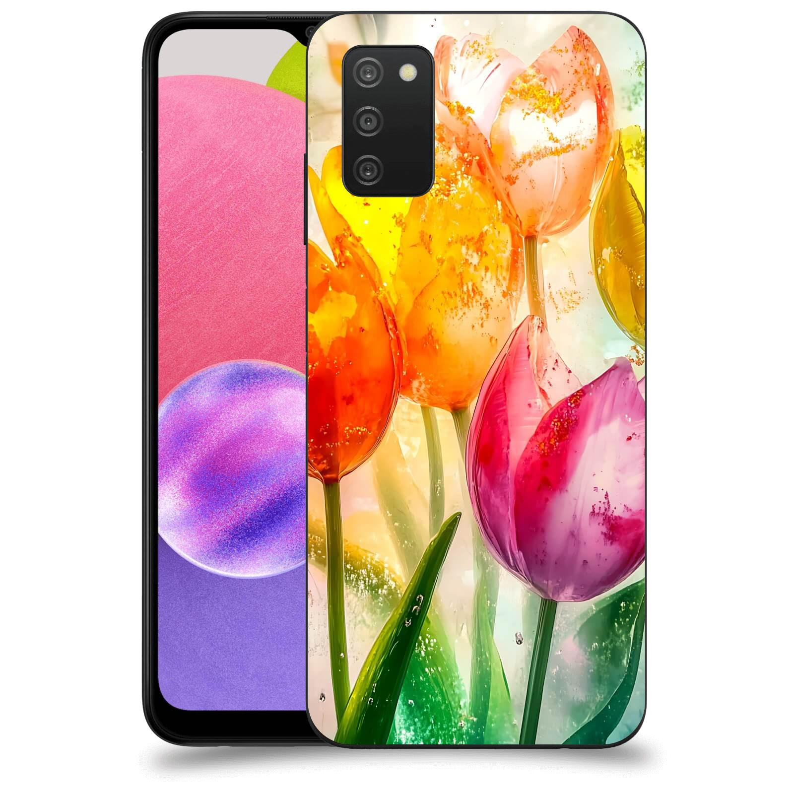 ACOVER Kryt na mobil Samsung Galaxy A03s A037G - Jarní vášeň