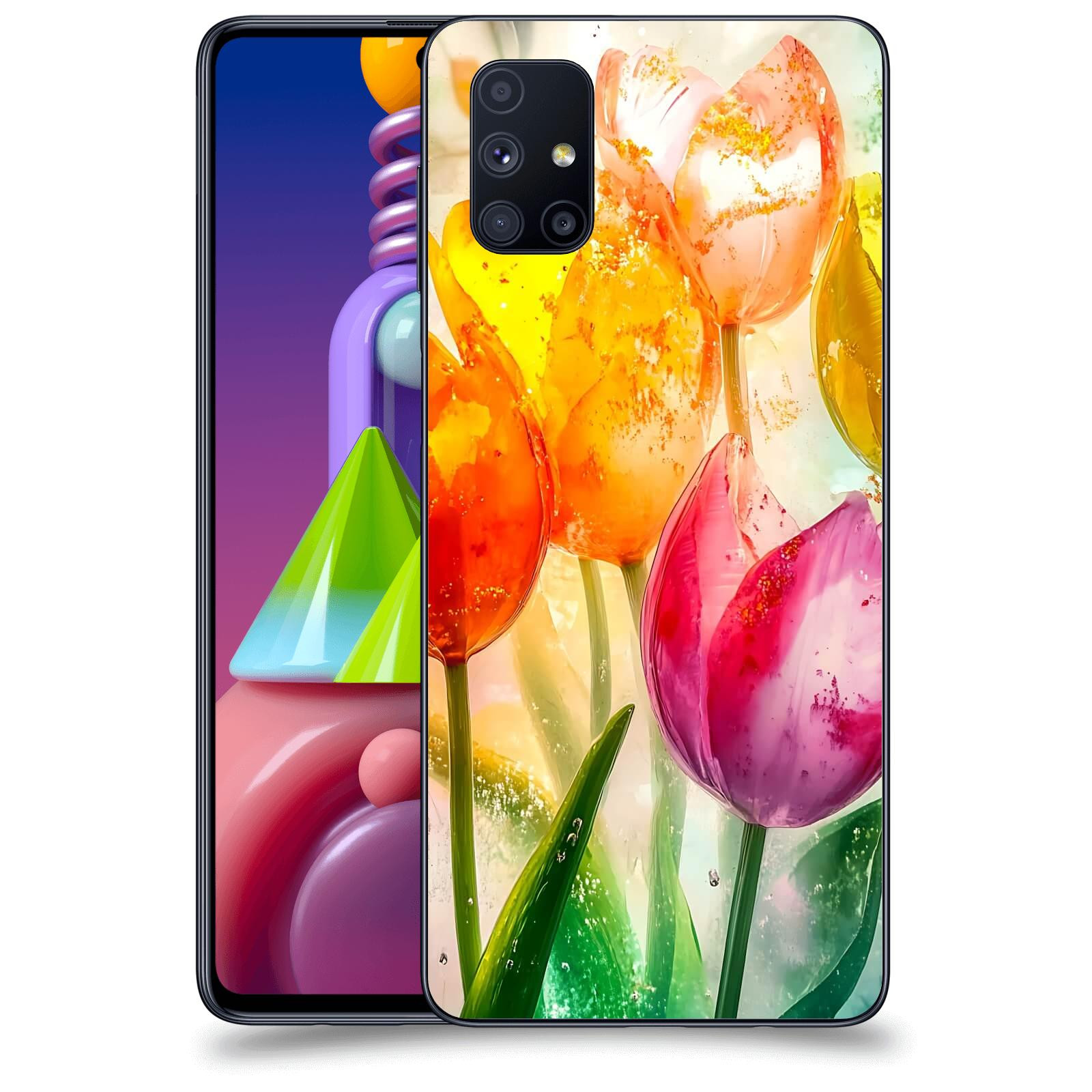ACOVER Kryt na mobil Samsung Galaxy M51 M515F - Jarní vášeň