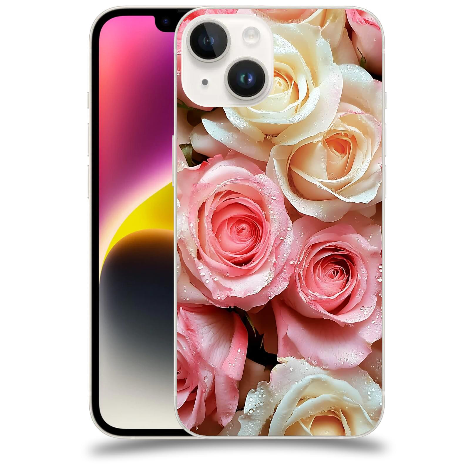 ACOVER Kryt na mobil Apple iPhone 14 - Jemná vášeň