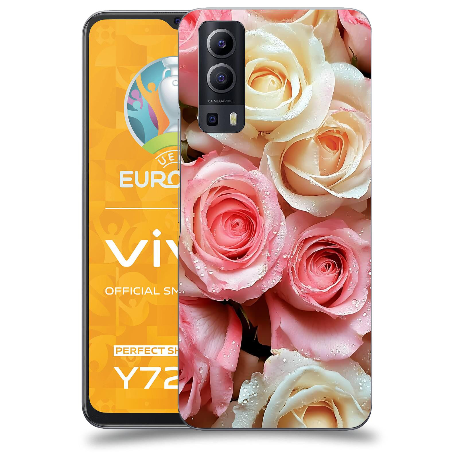 ACOVER Kryt na mobil Vivo Y72 5G - Jemná vášeň