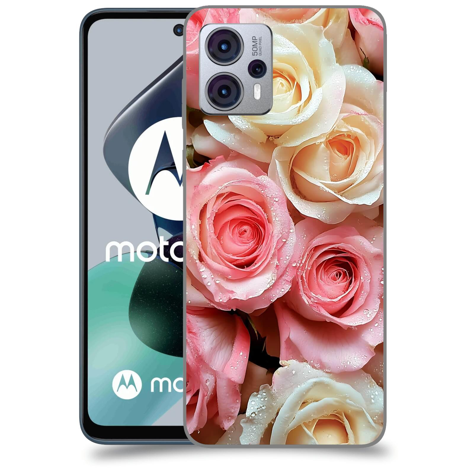 ACOVER Kryt na mobil Motorola Moto G23 - Jemná vášeň